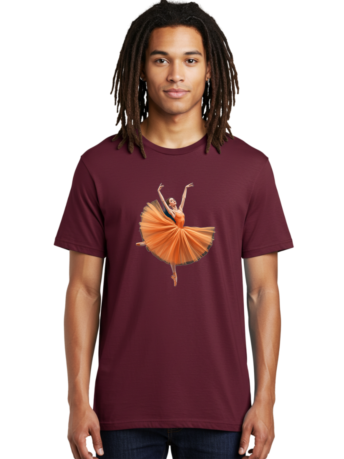 Orange-Ballerina Men'S Graphic Tee, 100% Cotton, Comfortable Casual Summer Wear, Machine Washable, Vintage Camera, Old Camera, Antique Camera, Black Camera, Classic Photography, Photography Equipment, Nostalgic Device, Film Camera, Camera Art Bal001