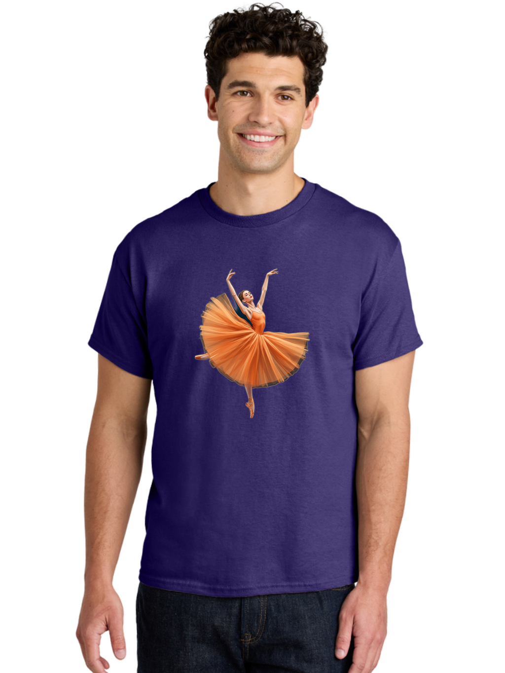 Orange-Ballerina Men'S Graphic Tee, 100% Cotton, Comfortable Casual Summer Wear, Machine Washable, Vintage Camera, Old Camera, Antique Camera, Black Camera, Classic Photography, Photography Equipment, Nostalgic Device, Film Camera, Camera Art Bal001
