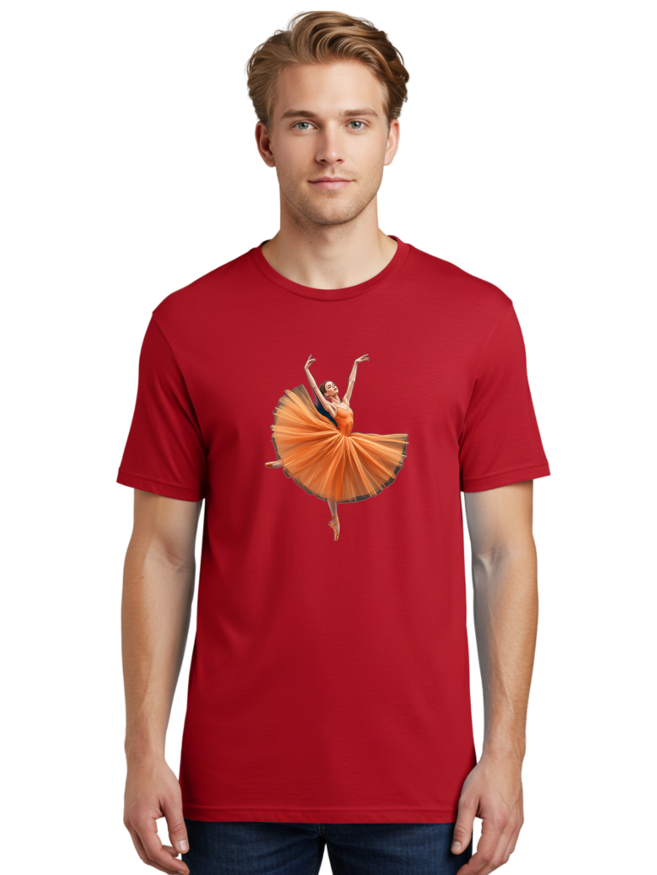 Orange-Ballerina Men'S Graphic Tee, 100% Cotton, Comfortable Casual Summer Wear, Machine Washable, Vintage Camera, Old Camera, Antique Camera, Black Camera, Classic Photography, Photography Equipment, Nostalgic Device, Film Camera, Camera Art Bal001