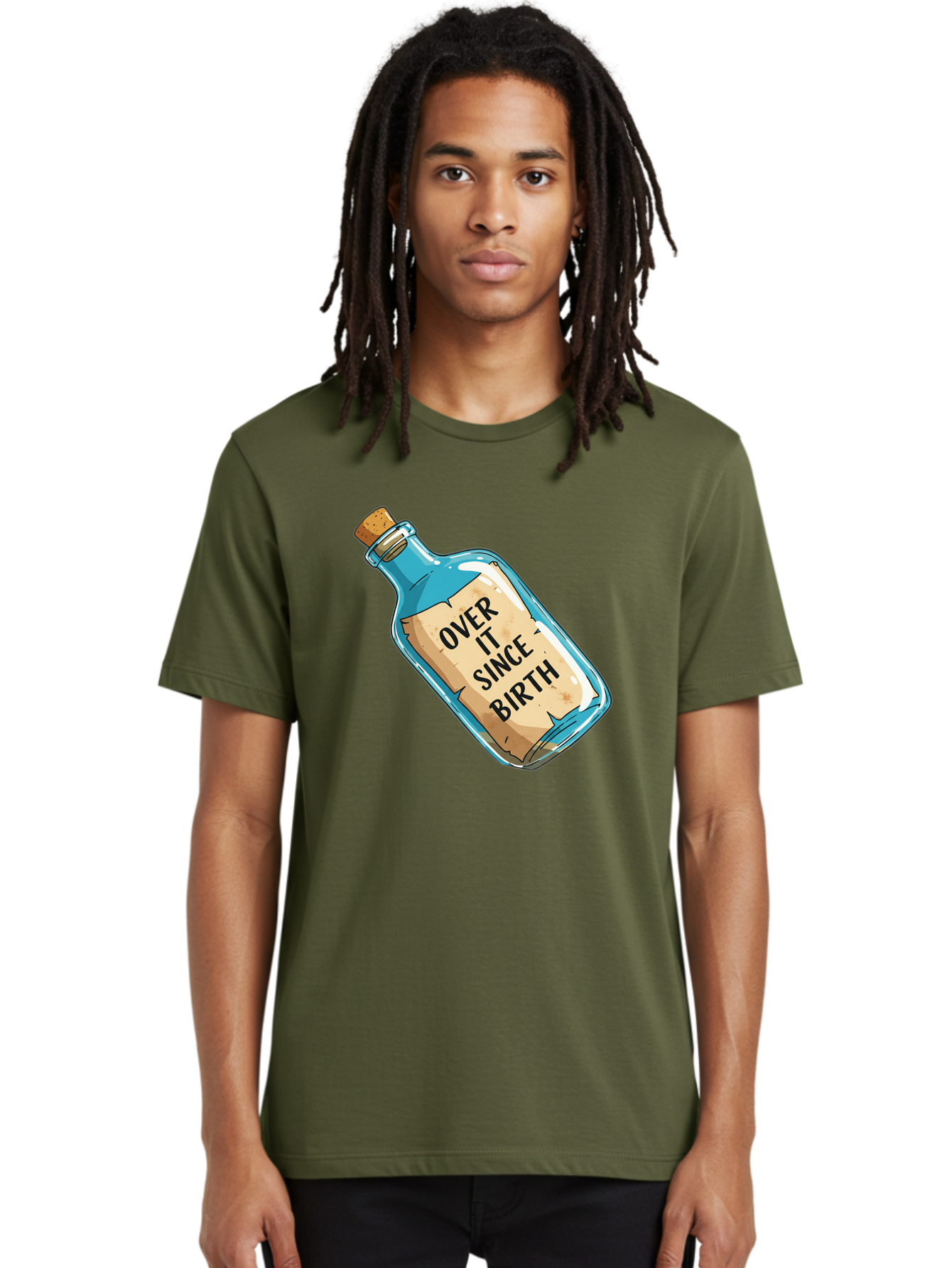 Over-It-Since-Birth-3 Men'S Graphic Tee, 100% Cotton, Comfortable Casual Summer Wear, Machine Washable, Vintage Camera, Old Camera, Antique Camera, Black Camera, Classic Photography, Photography Equipment, Nostalgic Device, Film Camera, Bal015