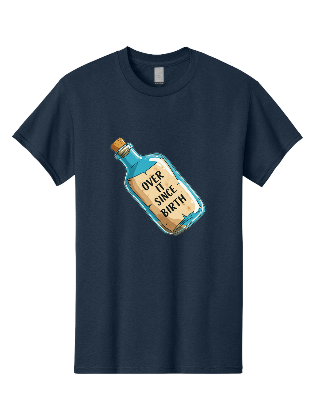Over-It-Since-Birth-3 Men'S Graphic Tee, 100% Cotton, Comfortable Casual Summer Wear, Machine Washable, Vintage Camera, Old Camera, Antique Camera, Black Camera, Classic Photography, Photography Equipment, Nostalgic Device, Film Camera, Bal015