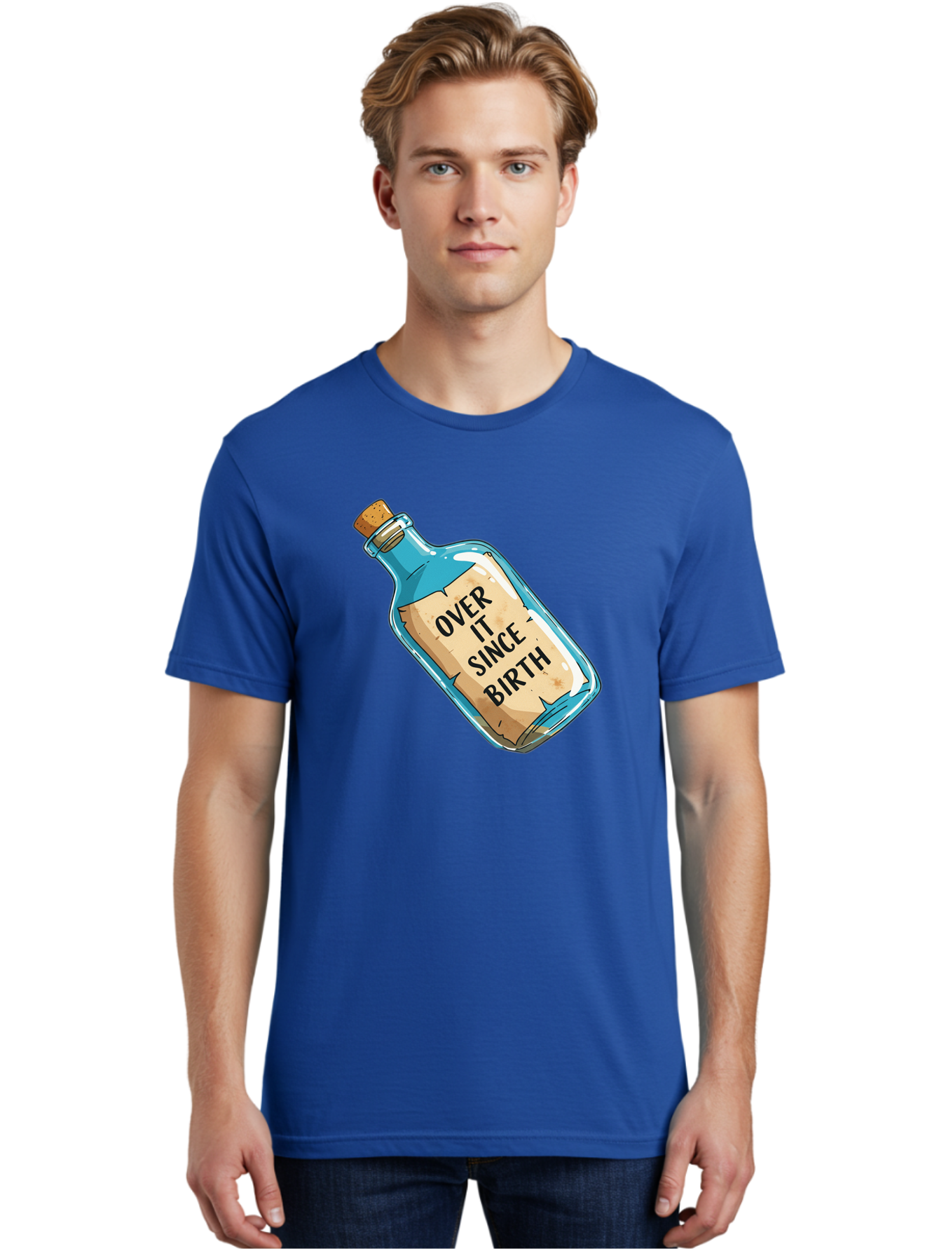 Over-It-Since-Birth-3 Men'S Graphic Tee, 100% Cotton, Comfortable Casual Summer Wear, Machine Washable, Vintage Camera, Old Camera, Antique Camera, Black Camera, Classic Photography, Photography Equipment, Nostalgic Device, Film Camera, Bal015