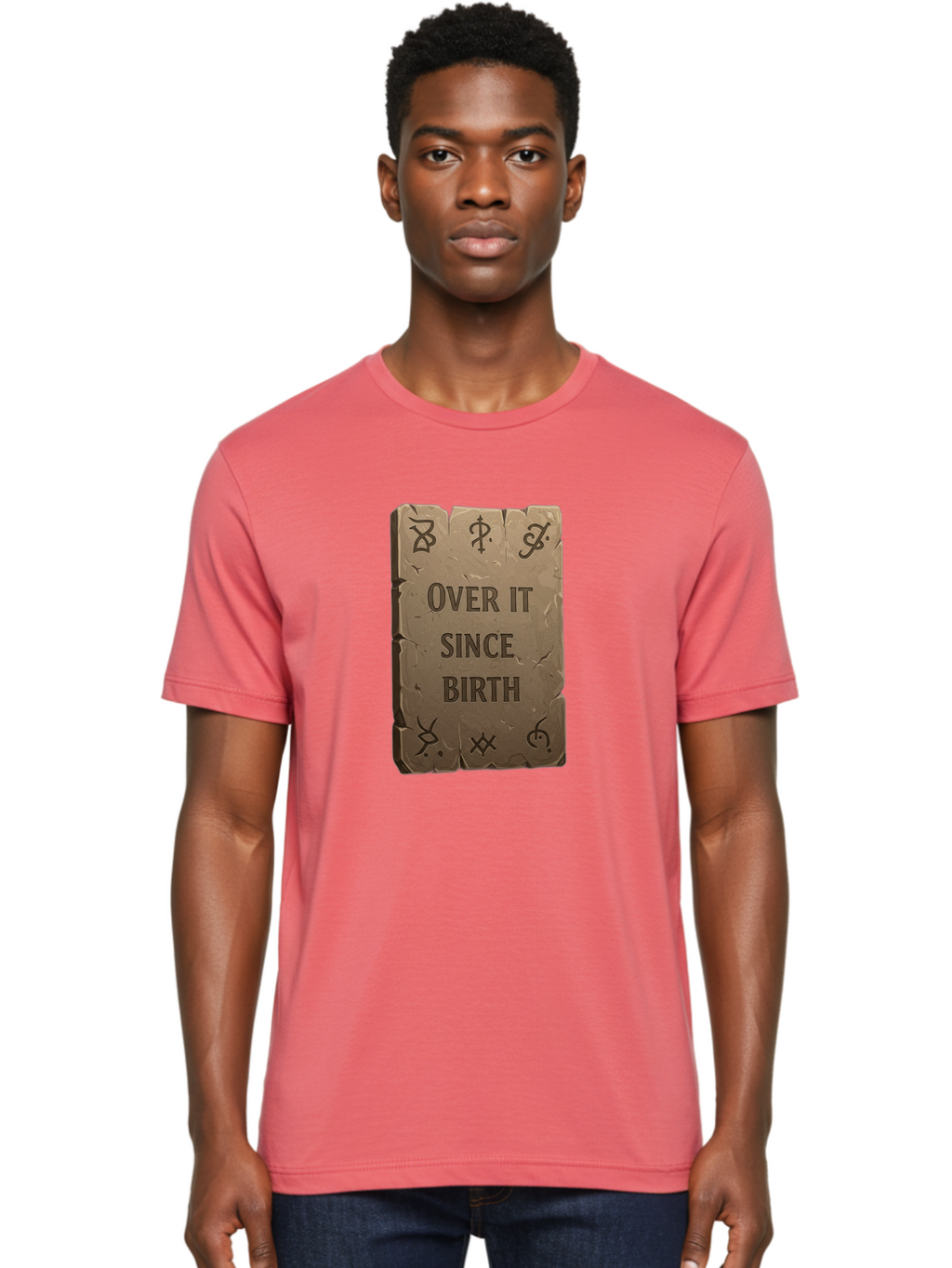 Over-It-Since-Birth-4 Men'S Graphic Tee, 100% Cotton, Comfortable Casual Summer Wear, Machine Washable, Vintage Camera, Old Camera, Antique Camera, Black Camera, Classic Photography, Photography Equipment, Nostalgic Device, Film Camera, Bal016