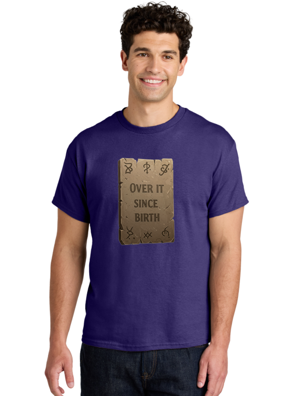 Over-It-Since-Birth-4 Men'S Graphic Tee, 100% Cotton, Comfortable Casual Summer Wear, Machine Washable, Vintage Camera, Old Camera, Antique Camera, Black Camera, Classic Photography, Photography Equipment, Nostalgic Device, Film Camera, Bal016