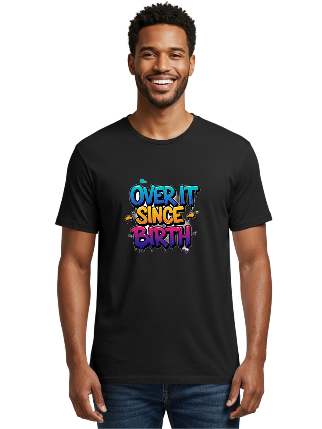 Over-It-Since-Birth Men'S Graphic Tee, 100% Cotton, Comfortable Casual Summer Wear, Machine Washable, Vintage Camera, Old Camera, Antique Camera, Black Camera, Classic Photography, Photography Equipment, Nostalgic Device, Film Camera, Bal018