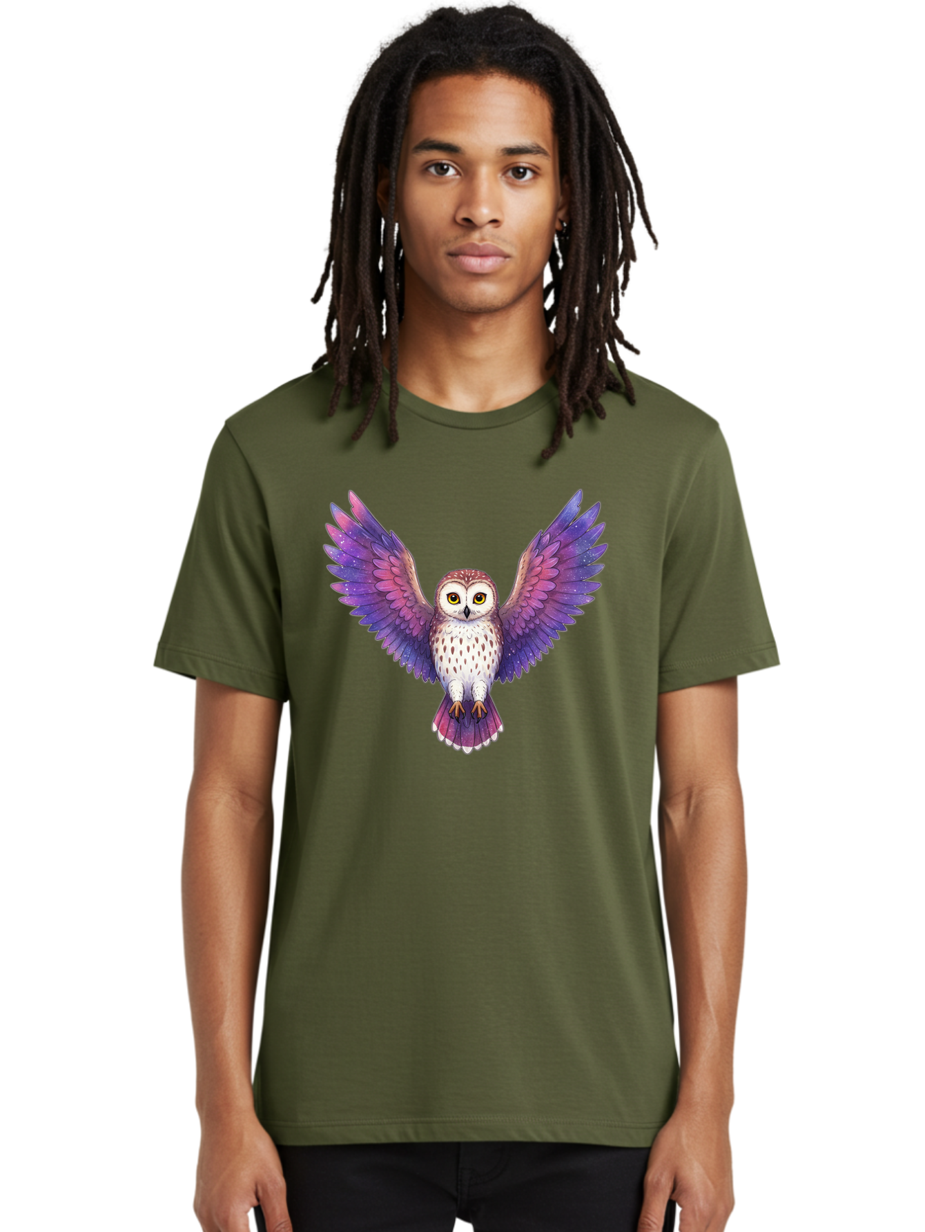 Owl-1 Men'S Graphic Tee, 100% Cotton, Comfortable Casual Summer Wear, Machine Washable, Vintage Camera, Old Camera, Antique Camera, Black Camera, Classic Photography, Photography Equipment, Nostalgic Device, Film Camera, Camera Art Bal019
