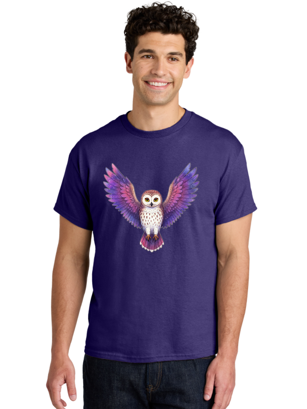 Owl-1 Men'S Graphic Tee, 100% Cotton, Comfortable Casual Summer Wear, Machine Washable, Vintage Camera, Old Camera, Antique Camera, Black Camera, Classic Photography, Photography Equipment, Nostalgic Device, Film Camera, Camera Art Bal019