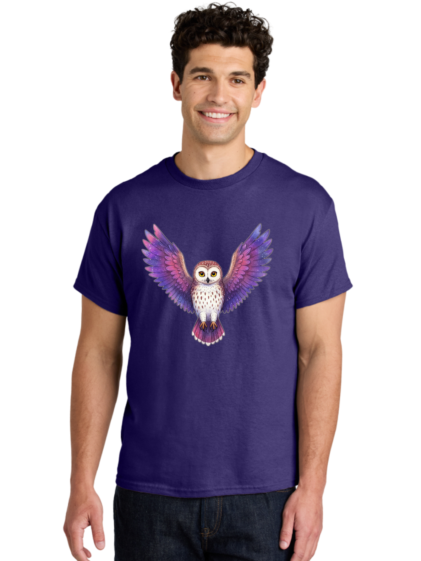 Owl-1 Men'S Graphic Tee, 100% Cotton, Comfortable Casual Summer Wear, Machine Washable, Vintage Camera, Old Camera, Antique Camera, Black Camera, Classic Photography, Photography Equipment, Nostalgic Device, Film Camera, Camera Art Bal019