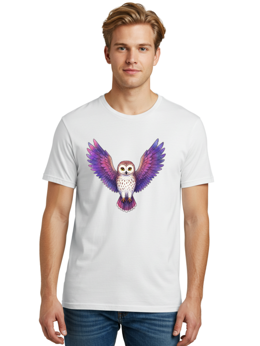 Owl-1 Men'S Graphic Tee, 100% Cotton, Comfortable Casual Summer Wear, Machine Washable, Vintage Camera, Old Camera, Antique Camera, Black Camera, Classic Photography, Photography Equipment, Nostalgic Device, Film Camera, Camera Art Bal019