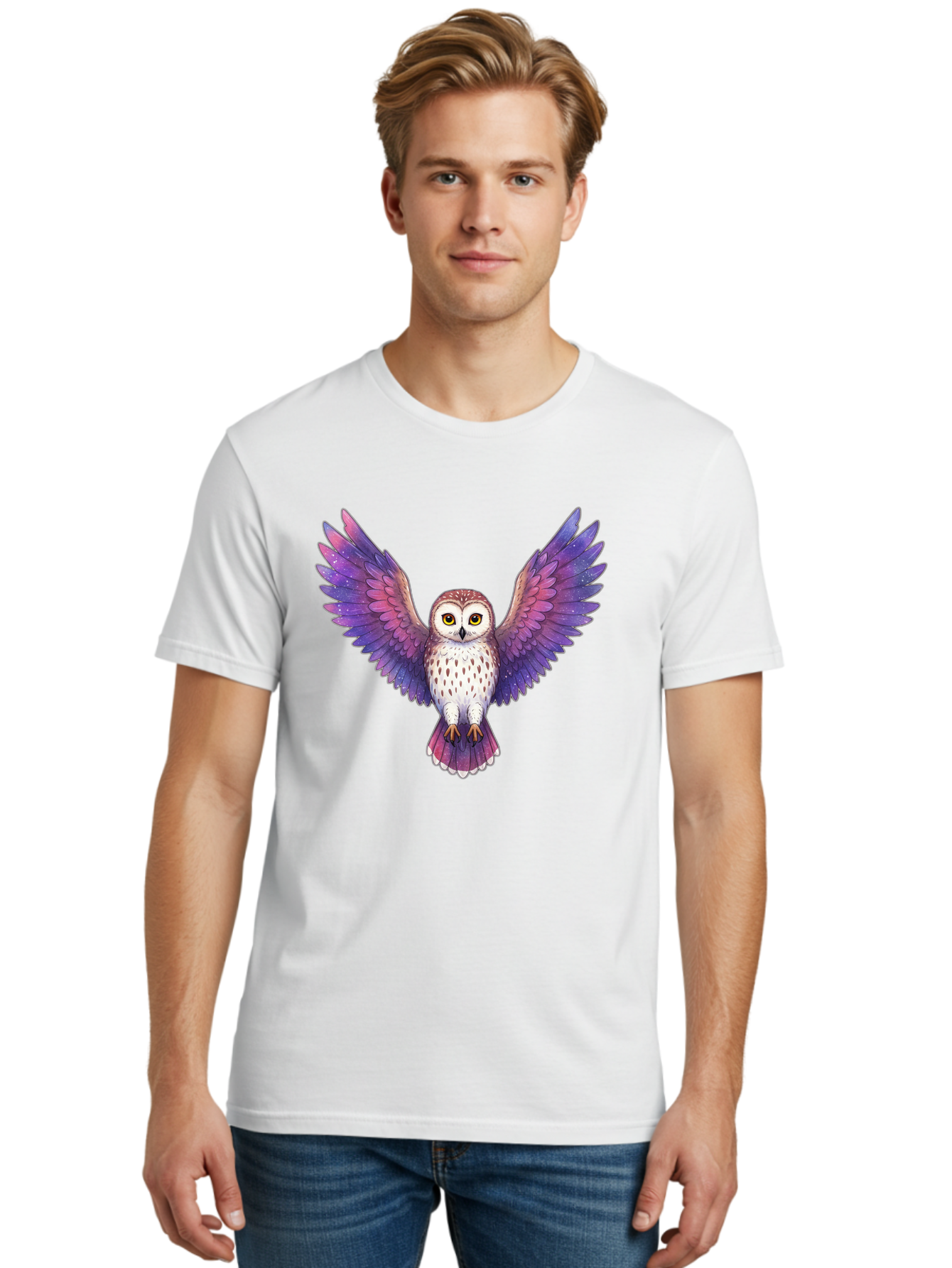 Owl-1 Men'S Graphic Tee, 100% Cotton, Comfortable Casual Summer Wear, Machine Washable, Vintage Camera, Old Camera, Antique Camera, Black Camera, Classic Photography, Photography Equipment, Nostalgic Device, Film Camera, Camera Art Bal019