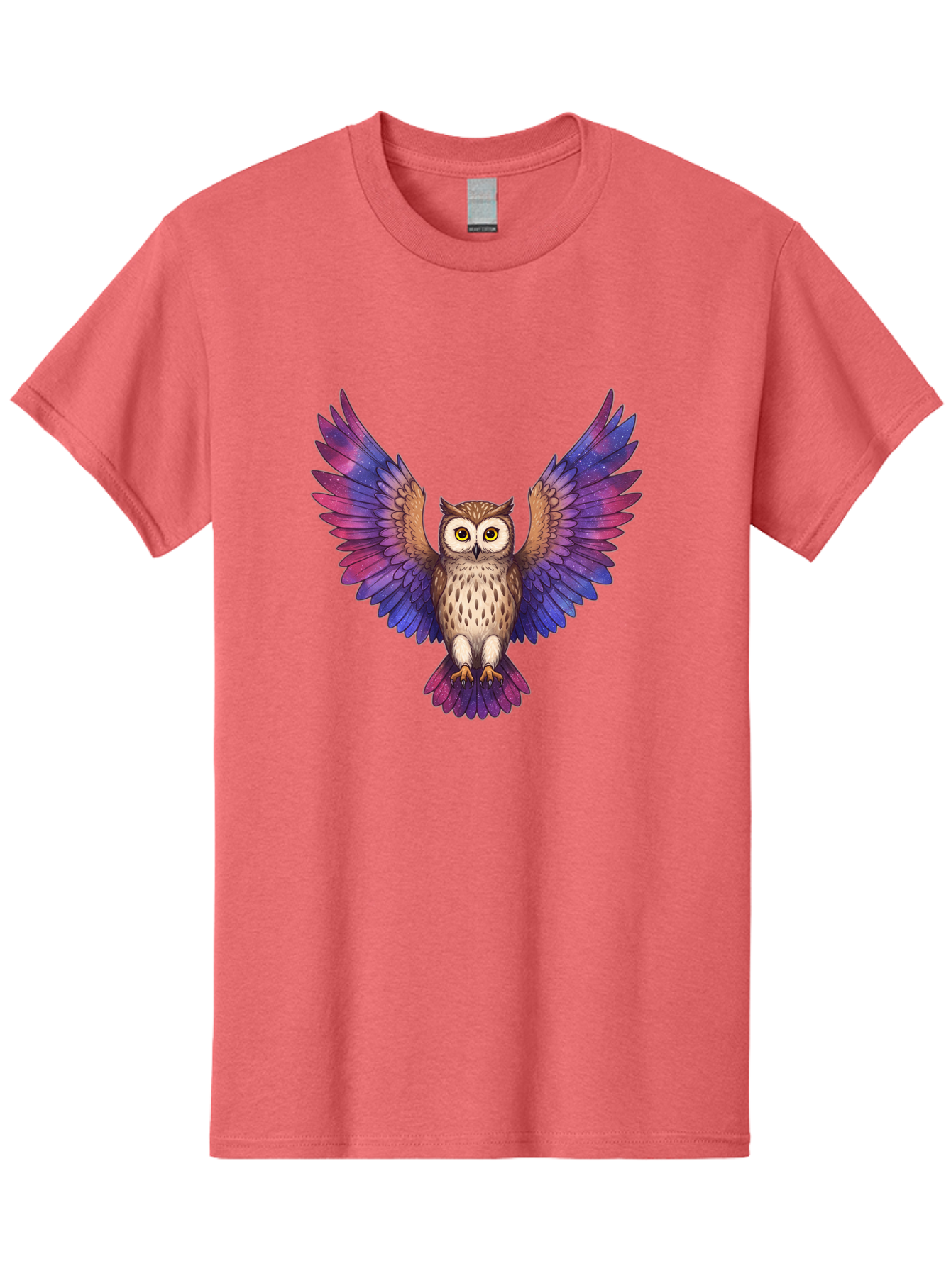 Owl-With-Galaxy-Wings Men'S Graphic Tee, 100% Cotton, Comfortable Casual Summer Wear, Machine Washable, Vintage Camera, Old Camera, Antique Camera, Black Camera, Classic Photography, Photography Equipment, Nostalgic Device, Film Camera, Bal031