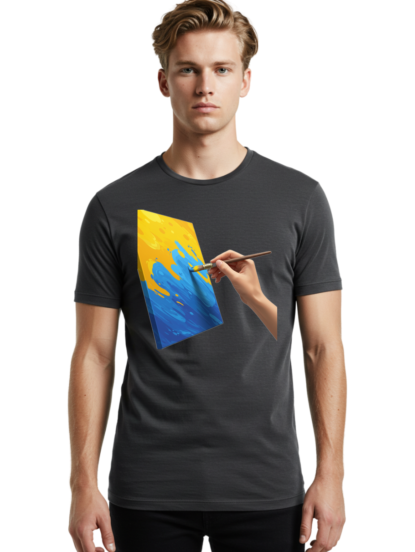 Painting-Canvas Men'S Graphic Tee, 100% Cotton, Comfortable Casual Summer Wear, Machine Washable, Vintage Camera, Old Camera, Antique Camera, Black Camera, Classic Photography, Photography Equipment, Nostalgic Device, Film Camera, Camera Art Bal039