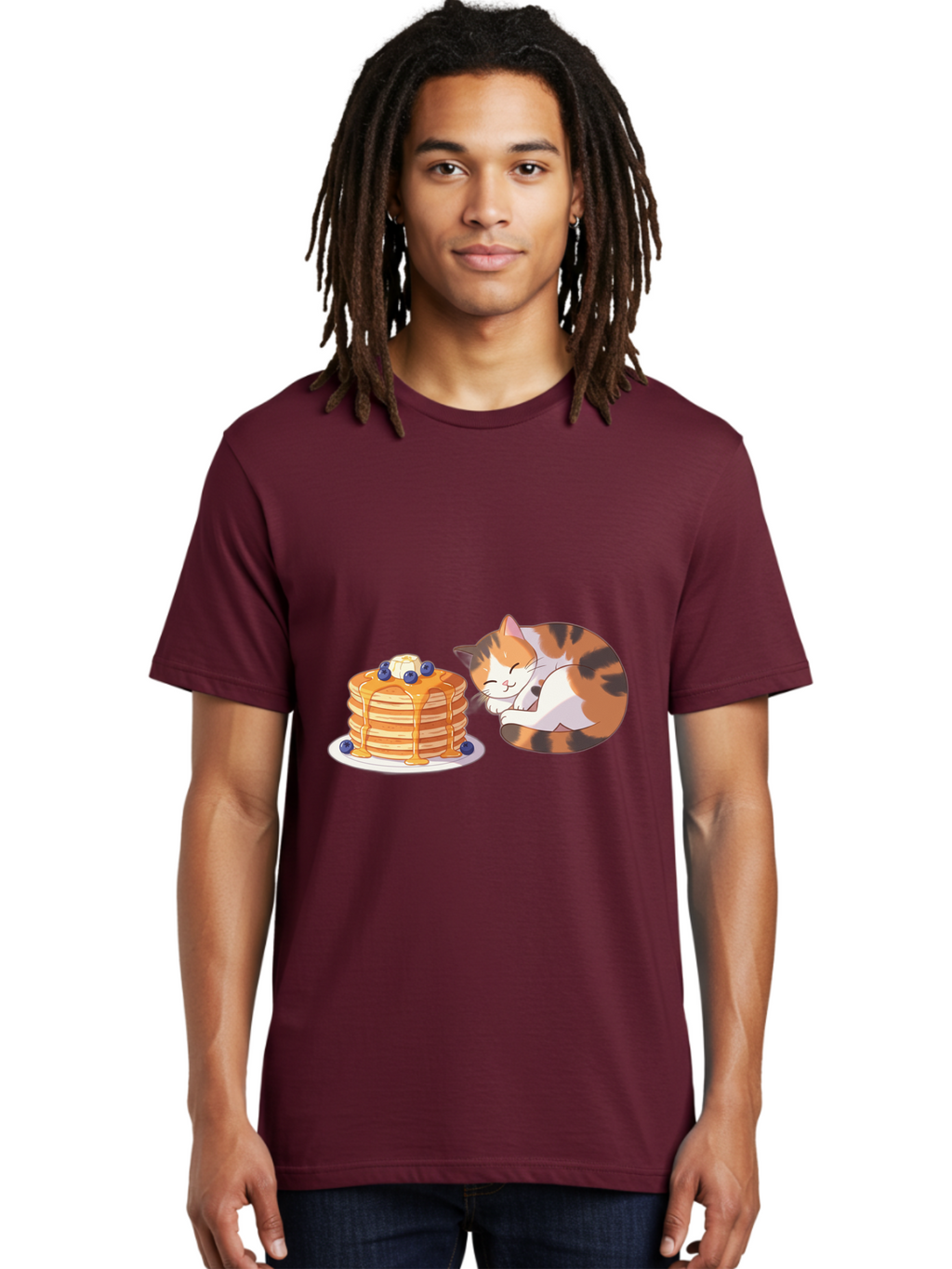 Pancake-And-Sleeping-Cat Men'S Graphic Tee, 100% Cotton, Comfortable Casual Summer Wear, Machine Washable, Vintage Camera, Old Camera, Antique Camera, Black Camera, Classic Photography, Photography Equipment, Nostalgic Device, Film Camera, Bal040