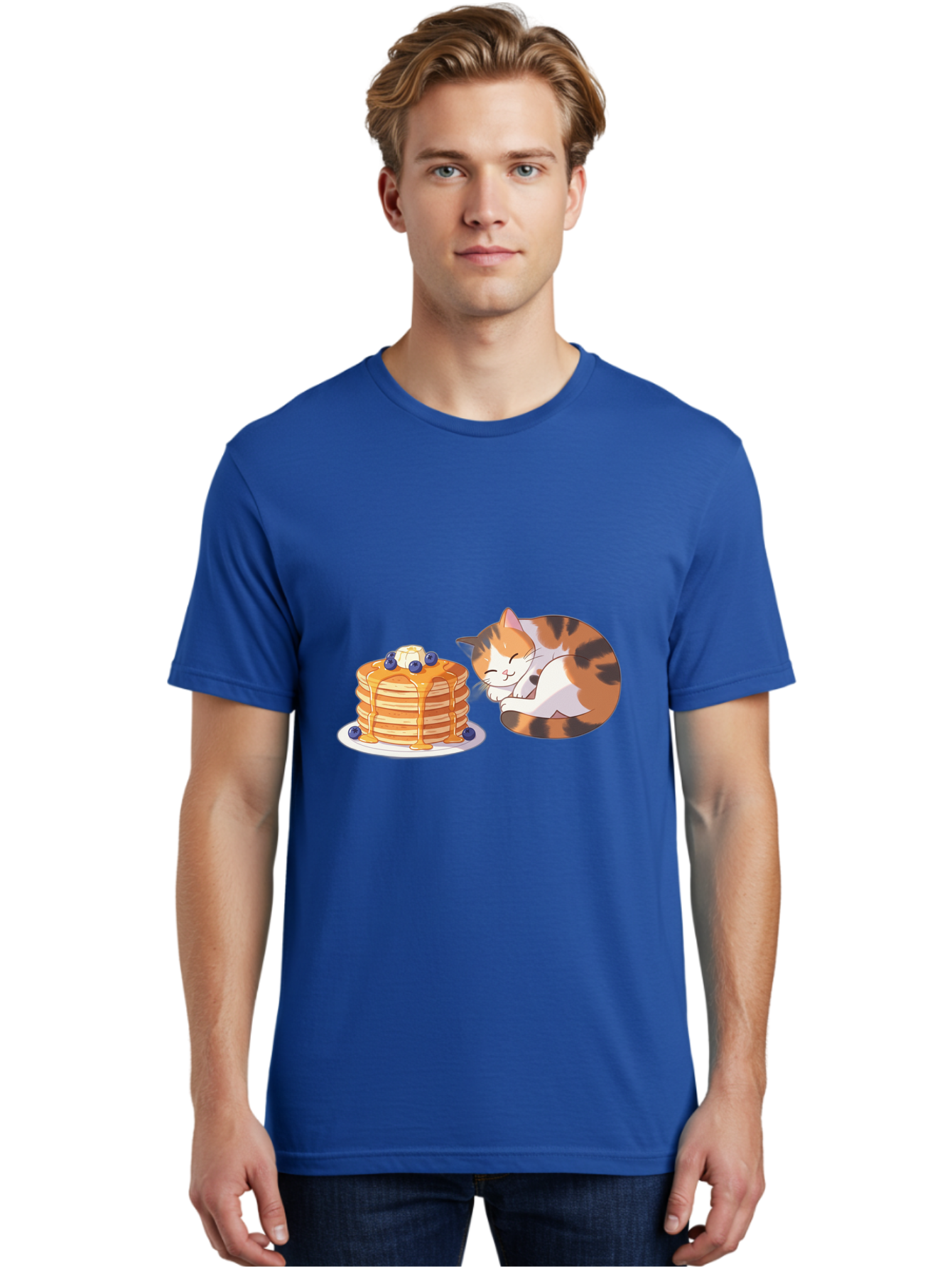 Pancake-And-Sleeping-Cat Men'S Graphic Tee, 100% Cotton, Comfortable Casual Summer Wear, Machine Washable, Vintage Camera, Old Camera, Antique Camera, Black Camera, Classic Photography, Photography Equipment, Nostalgic Device, Film Camera, Bal040
