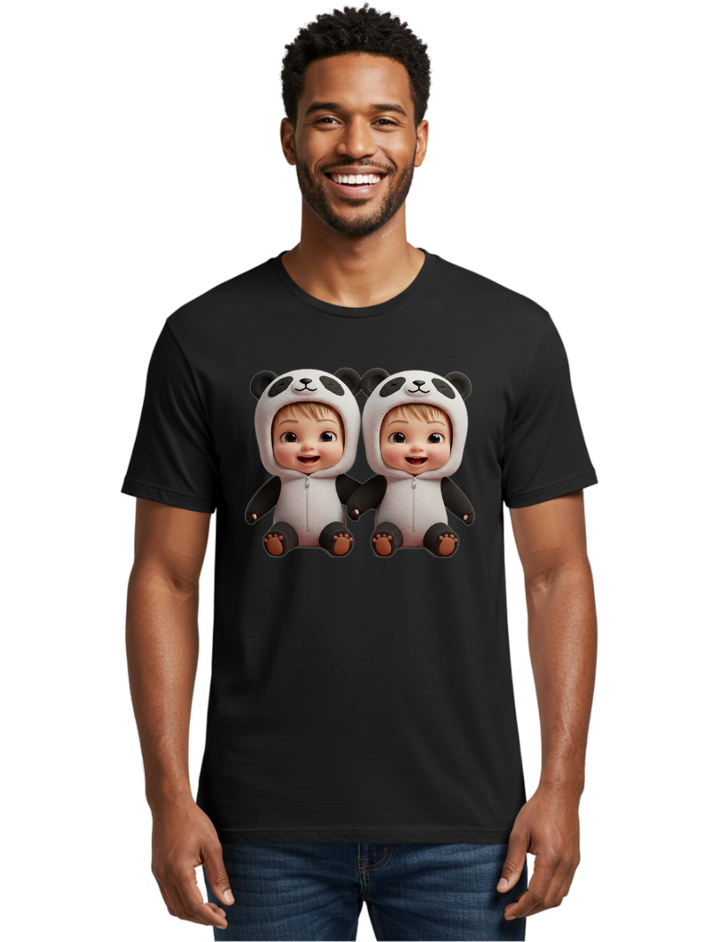 Panda-Costume-Twins Men'S Graphic Tee, 100% Cotton, Comfortable Casual Summer Wear, Machine Washable, Vintage Camera, Old Camera, Antique Camera, Black Camera, Classic Photography, Photography Equipment, Nostalgic Device, Film Camera, Bal042