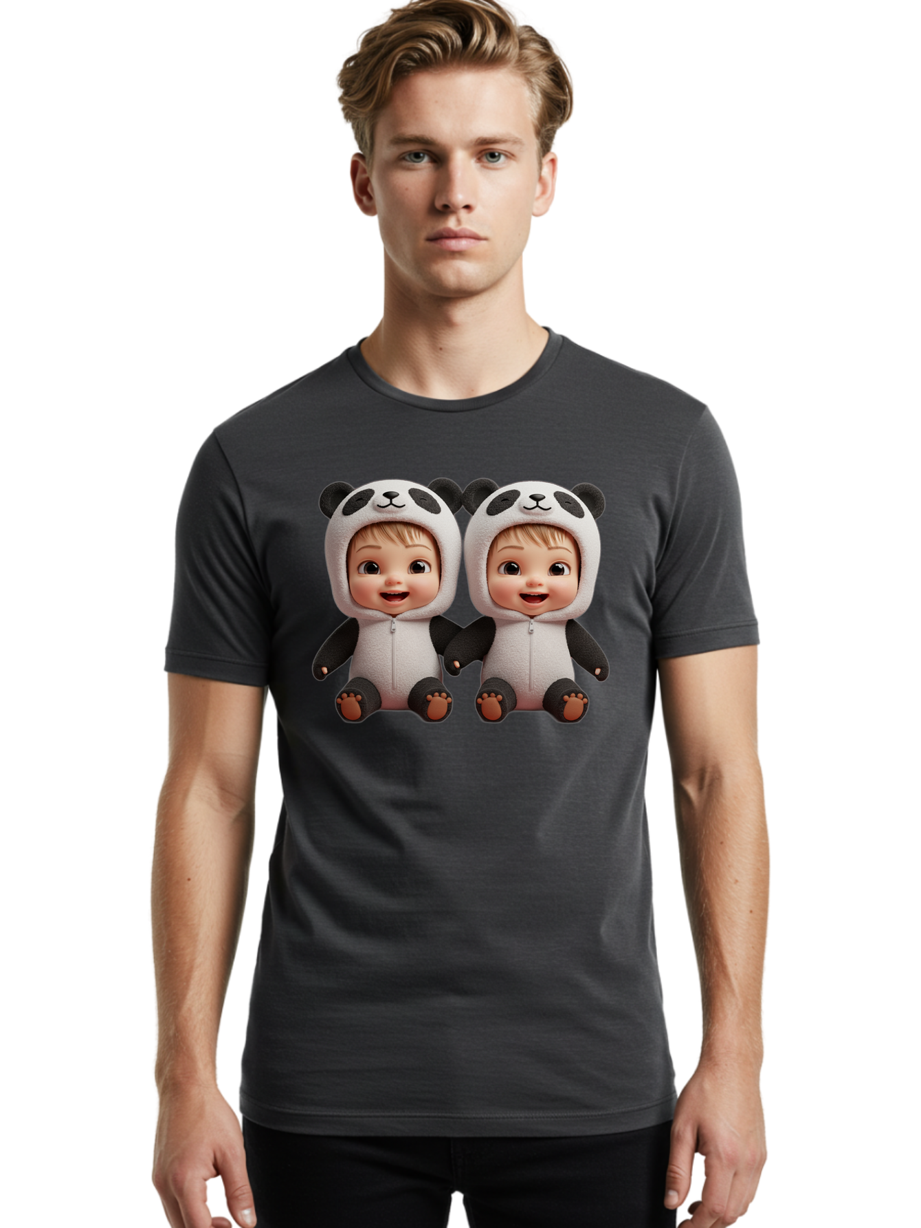 Panda-Costume-Twins Men'S Graphic Tee, 100% Cotton, Comfortable Casual Summer Wear, Machine Washable, Vintage Camera, Old Camera, Antique Camera, Black Camera, Classic Photography, Photography Equipment, Nostalgic Device, Film Camera, Bal042
