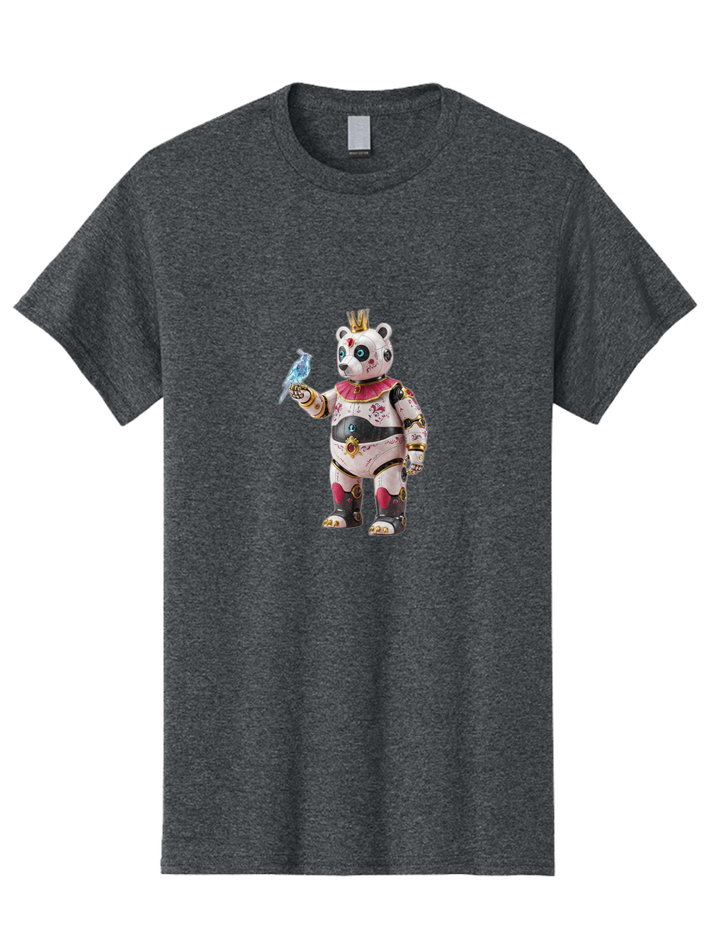 Panda-Figurine Men'S Graphic Tee, 100% Cotton, Comfortable Casual Summer Wear, Machine Washable, Vintage Camera, Old Camera, Antique Camera, Black Camera, Classic Photography, Photography Equipment, Nostalgic Device, Film Camera, Camera Art Bal043