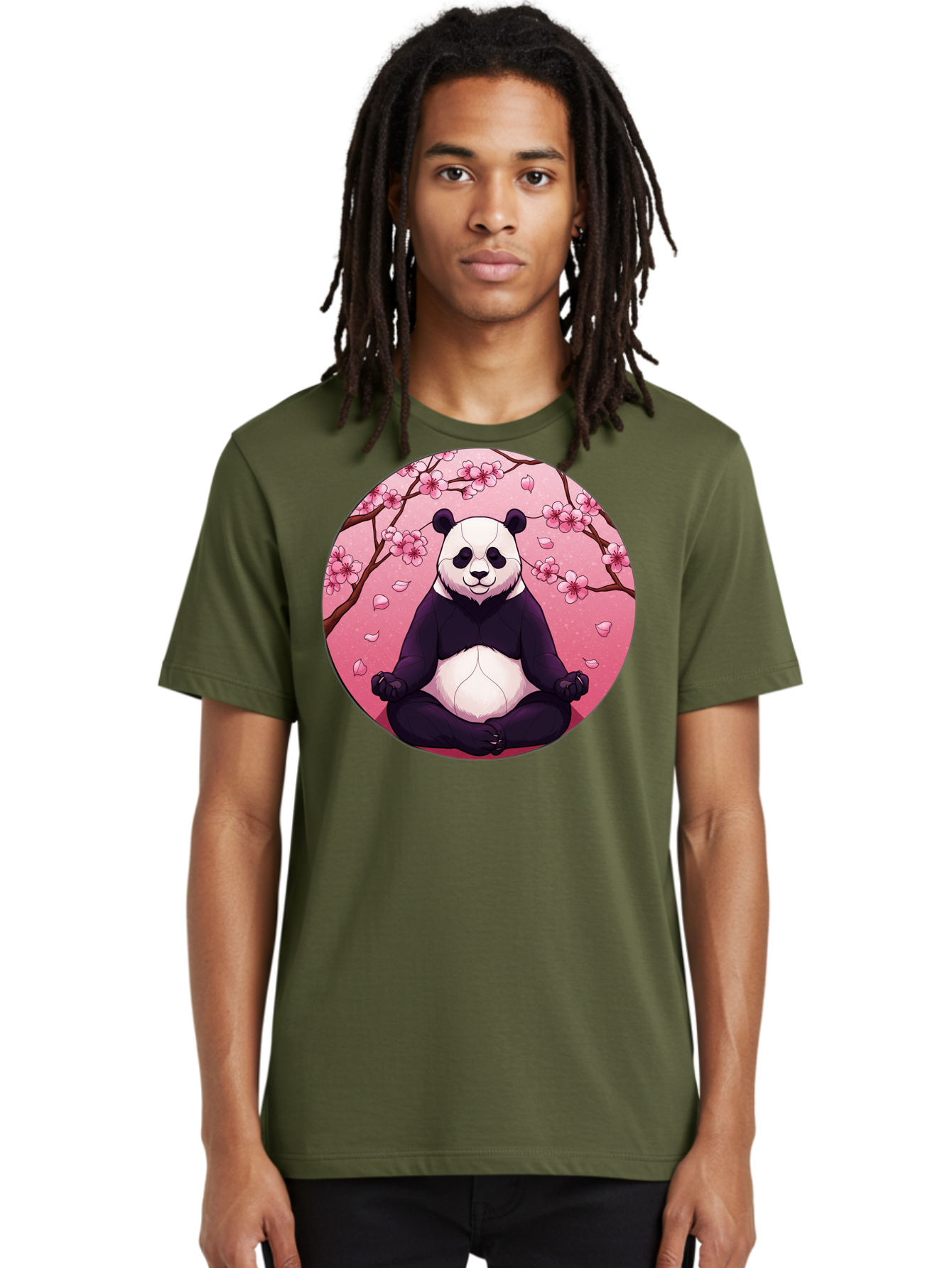 Panda-Meditation-Kawaii Men'S Graphic Tee, 100% Cotton, Comfortable Casual Summer Wear, Machine Washable, Vintage Camera, Old Camera, Antique Camera, Black Camera, Classic Photography, Photography Equipment, Nostalgic Device, Film Camera, Bal046