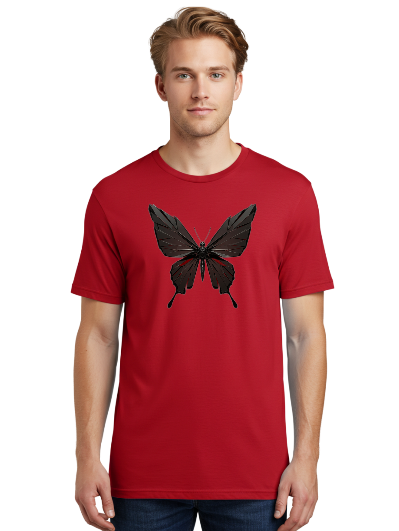 Papilio-Rumanzovia Men'S Graphic Tee, 100% Cotton, Comfortable Casual Summer Wear, Machine Washable, Vintage Camera, Old Camera, Antique Camera, Black Camera, Classic Photography, Photography Equipment, Nostalgic Device, Film Camera, Bal051
