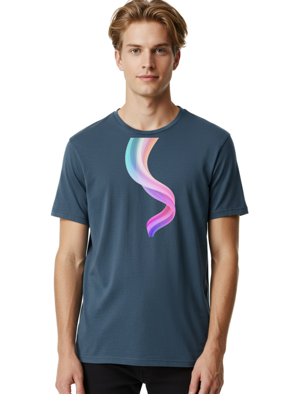 Pastel-Ribbon Men'S Graphic Tee, 100% Cotton, Comfortable Casual Summer Wear, Machine Washable, Vintage Camera, Old Camera, Antique Camera, Black Camera, Classic Photography, Photography Equipment, Nostalgic Device, Film Camera, Camera Art Bal054