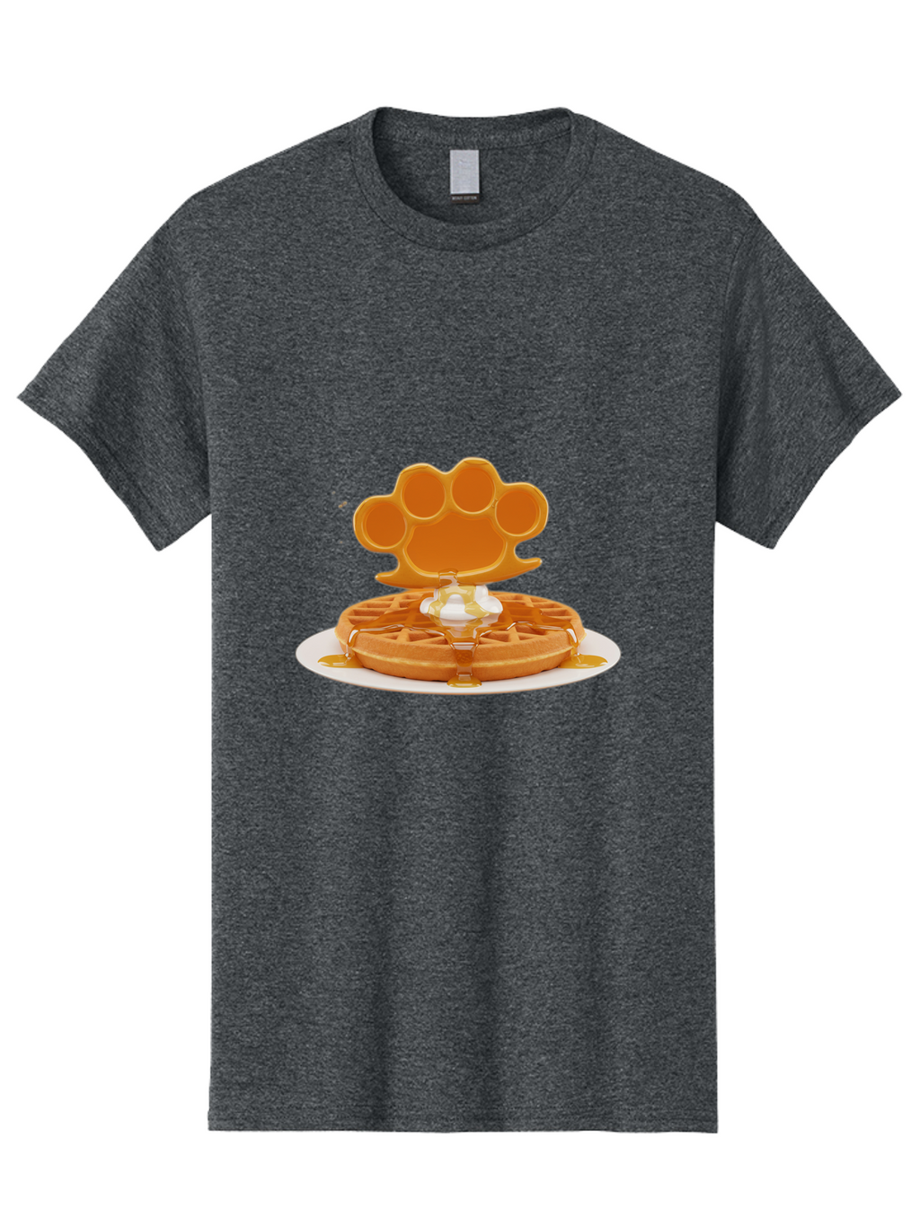 Paw-Waffle Men'S Graphic Tee, 100% Cotton, Comfortable Casual Summer Wear, Machine Washable, Vintage Camera, Old Camera, Antique Camera, Black Camera, Classic Photography, Photography Equipment, Nostalgic Device, Film Camera, Camera Art Bal055