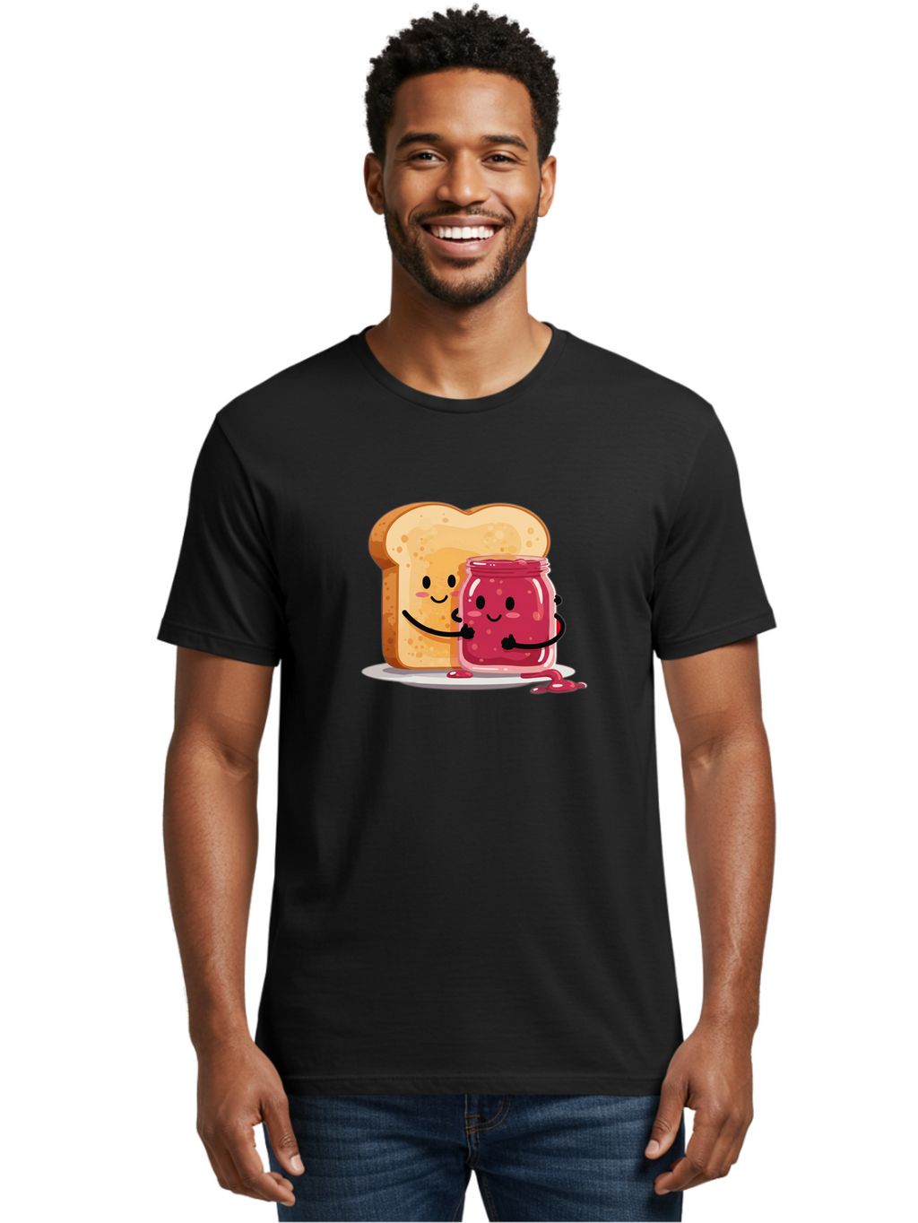 Peanut-Butter-And-Jelly-1 Men'S Graphic Tee, 100% Cotton, Comfortable Casual Summer Wear, Machine Washable, Vintage Camera, Old Camera, Antique Camera, Black Camera, Classic Photography, Photography Equipment, Nostalgic Device, Film Camera, Bal057