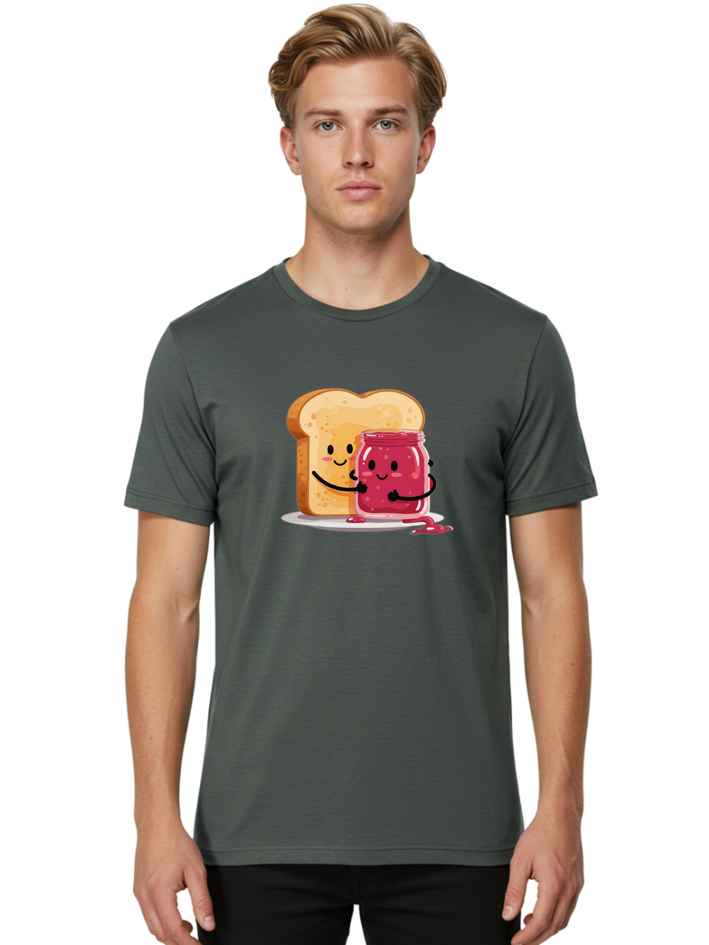 Peanut-Butter-And-Jelly-1 Men'S Graphic Tee, 100% Cotton, Comfortable Casual Summer Wear, Machine Washable, Vintage Camera, Old Camera, Antique Camera, Black Camera, Classic Photography, Photography Equipment, Nostalgic Device, Film Camera, Bal057