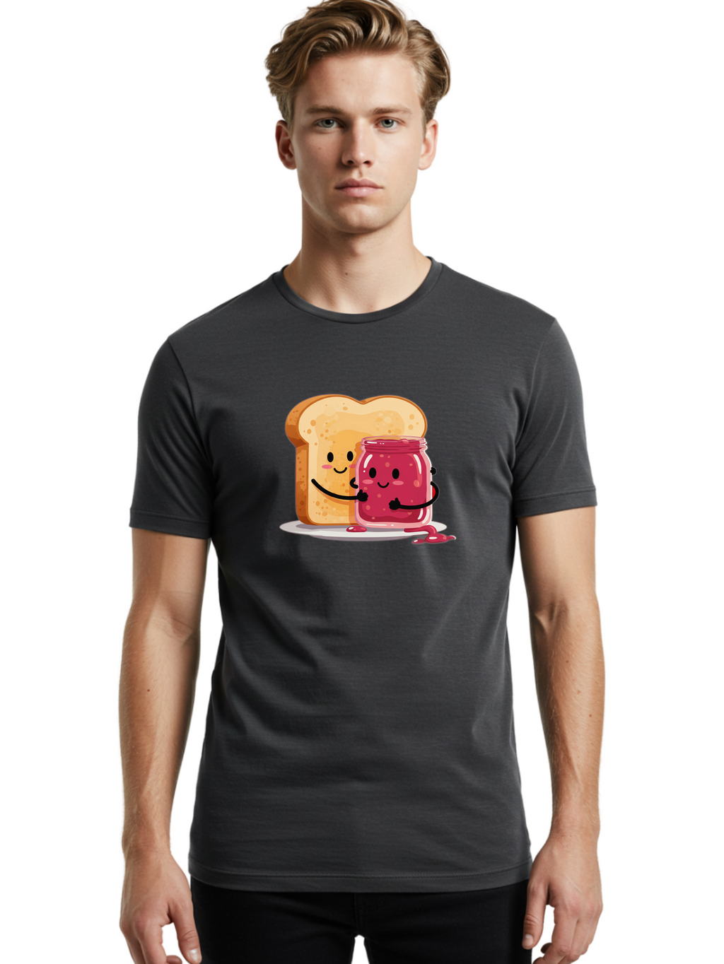 Peanut-Butter-And-Jelly-1 Men'S Graphic Tee, 100% Cotton, Comfortable Casual Summer Wear, Machine Washable, Vintage Camera, Old Camera, Antique Camera, Black Camera, Classic Photography, Photography Equipment, Nostalgic Device, Film Camera, Bal057
