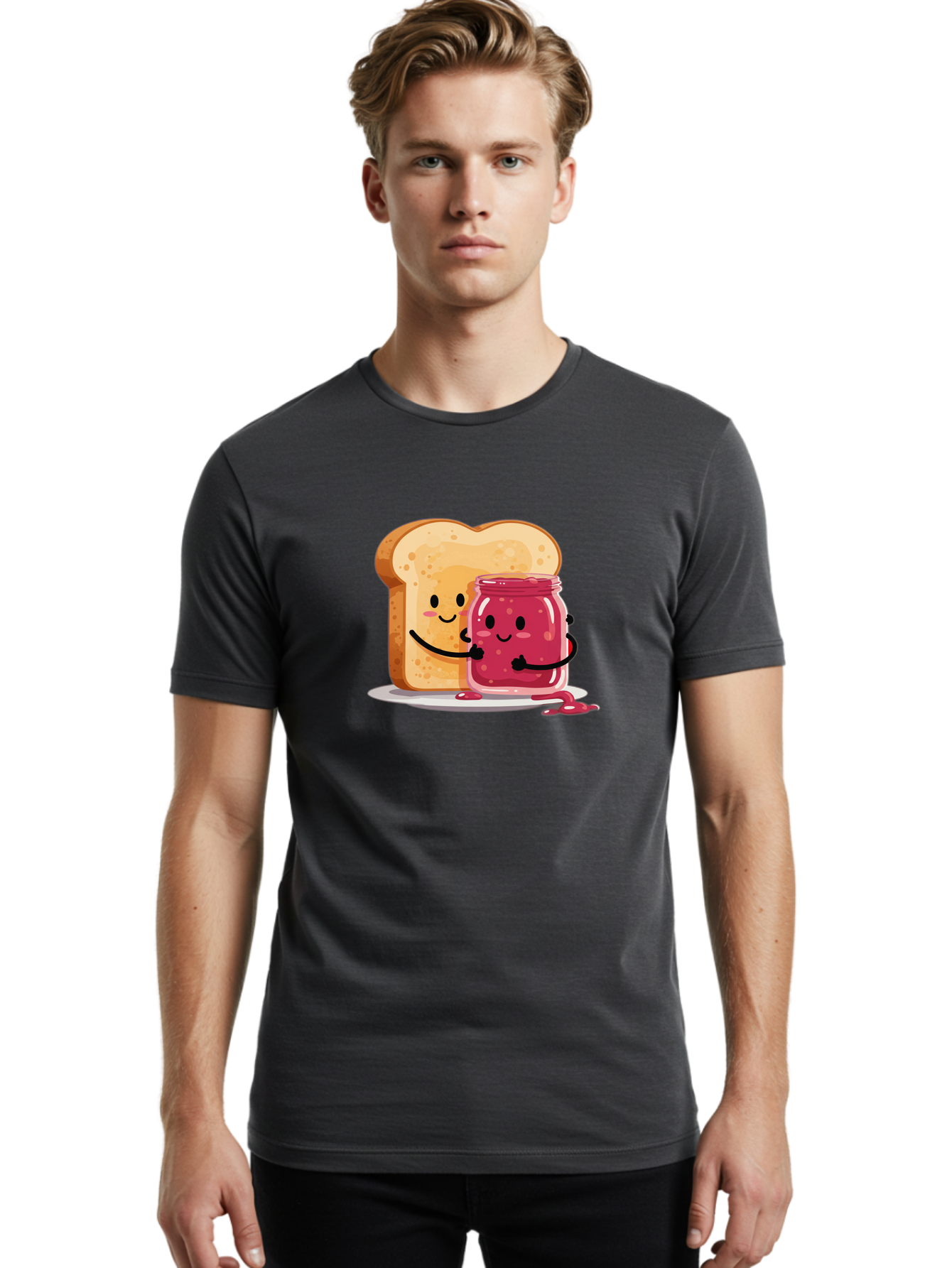 Peanut-Butter-And-Jelly-1 Men'S Graphic Tee, 100% Cotton, Comfortable Casual Summer Wear, Machine Washable, Vintage Camera, Old Camera, Antique Camera, Black Camera, Classic Photography, Photography Equipment, Nostalgic Device, Film Camera, Bal057