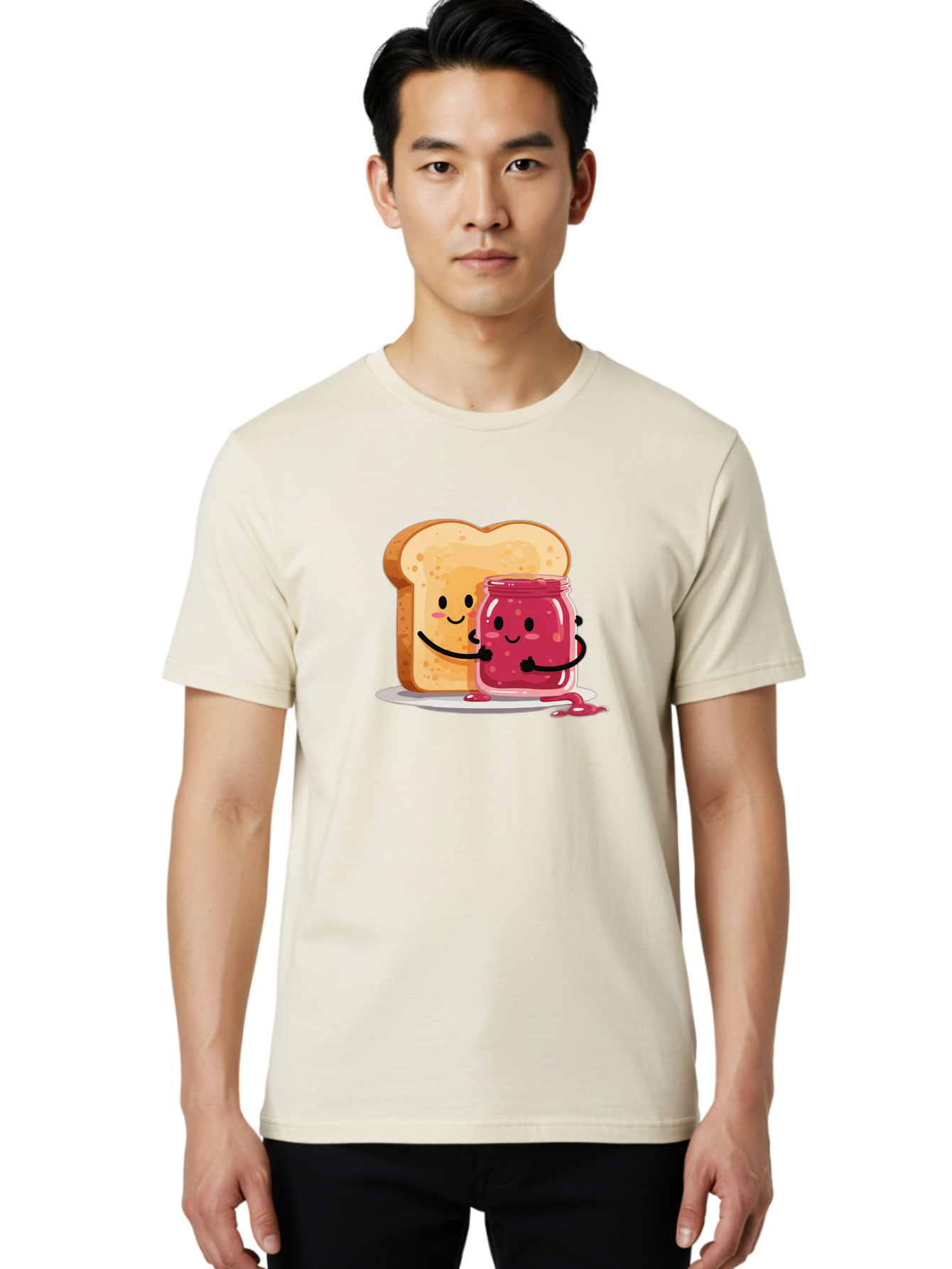Peanut-Butter-And-Jelly-1 Men'S Graphic Tee, 100% Cotton, Comfortable Casual Summer Wear, Machine Washable, Vintage Camera, Old Camera, Antique Camera, Black Camera, Classic Photography, Photography Equipment, Nostalgic Device, Film Camera, Bal057