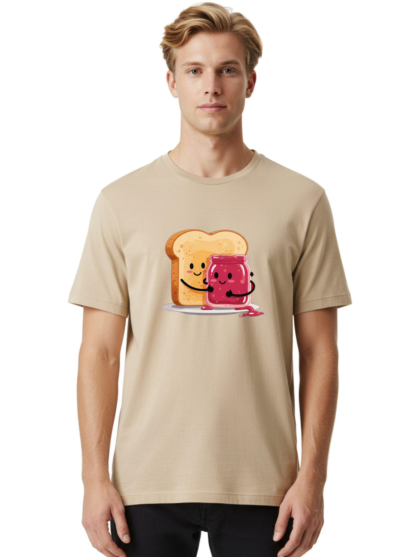 Peanut-Butter-And-Jelly-1 Men'S Graphic Tee, 100% Cotton, Comfortable Casual Summer Wear, Machine Washable, Vintage Camera, Old Camera, Antique Camera, Black Camera, Classic Photography, Photography Equipment, Nostalgic Device, Film Camera, Bal057