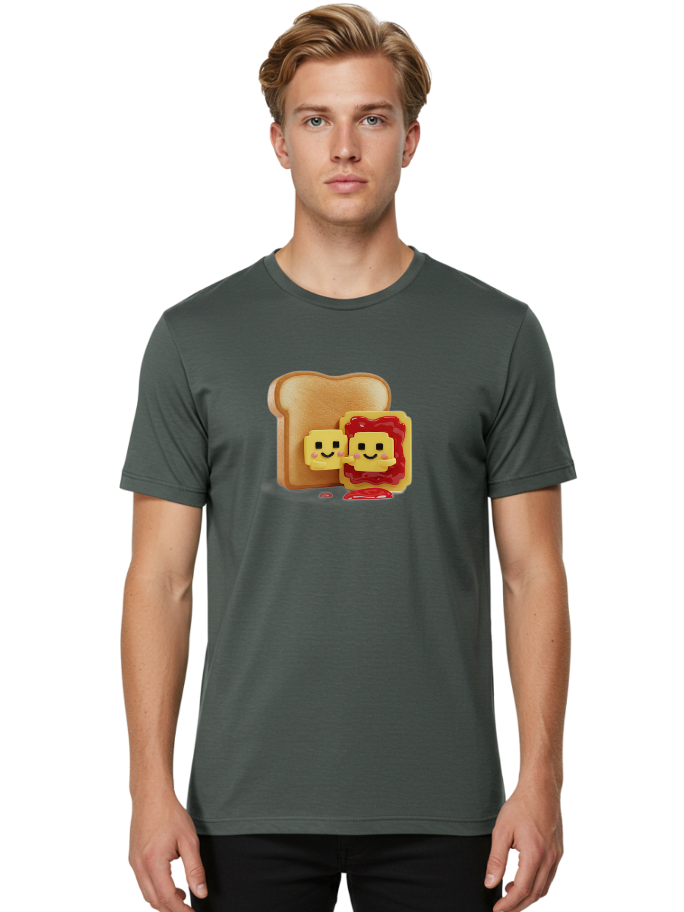 Peanut-Butter-And-Jelly-2 Men'S Graphic Tee, 100% Cotton, Comfortable Casual Summer Wear, Machine Washable, Vintage Camera, Old Camera, Antique Camera, Black Camera, Classic Photography, Photography Equipment, Nostalgic Device, Film Camera, Bal058