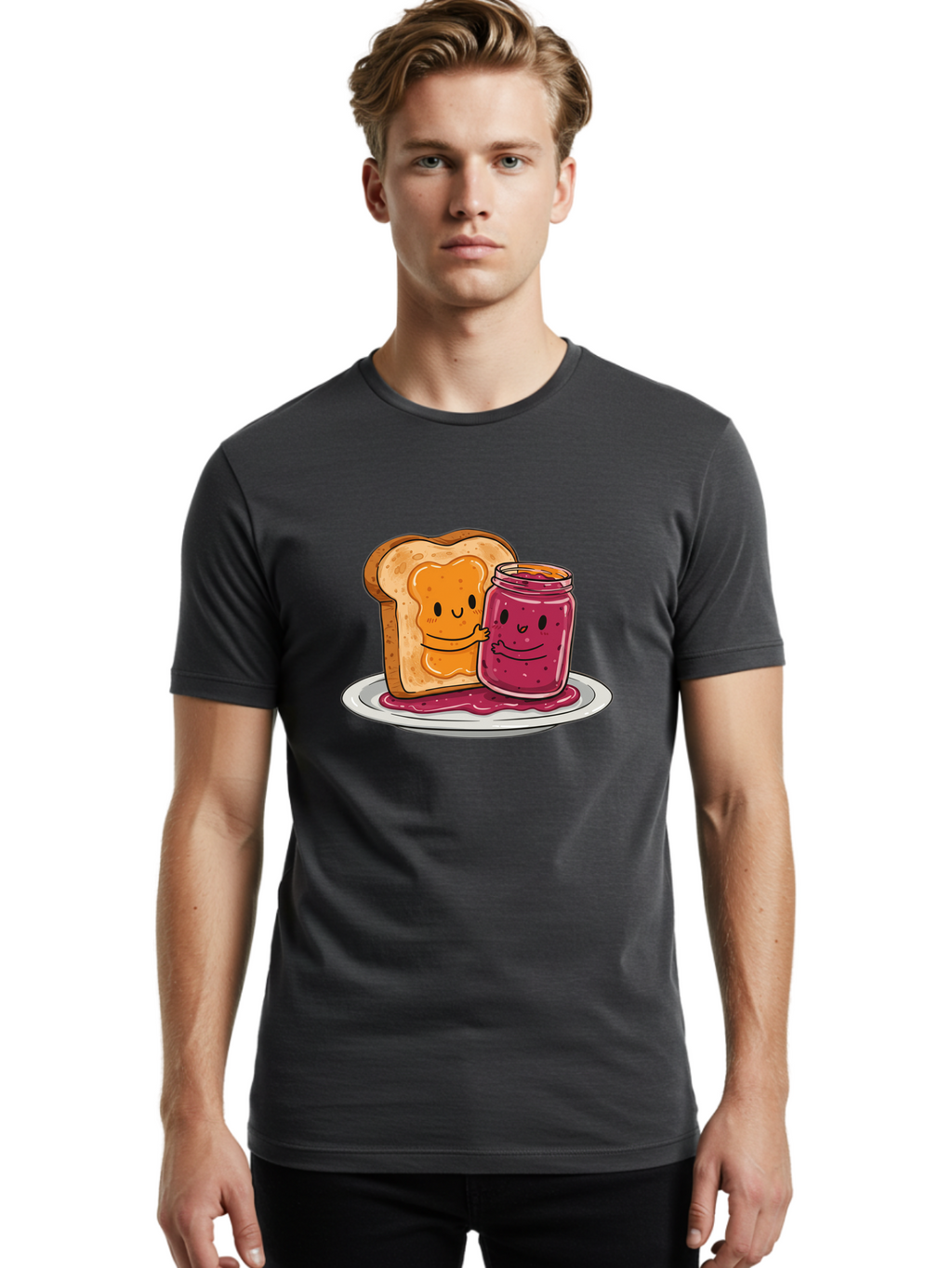 Peanut-Butter-And-Jelly-3 Men'S Graphic Tee, 100% Cotton, Comfortable Casual Summer Wear, Machine Washable, Vintage Camera, Old Camera, Antique Camera, Black Camera, Classic Photography, Photography Equipment, Nostalgic Device, Film Camera, Bal059