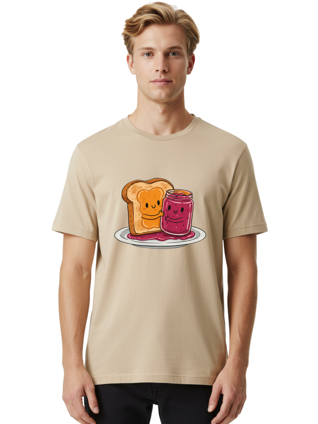 Peanut-Butter-And-Jelly-3 Men'S Graphic Tee, 100% Cotton, Comfortable Casual Summer Wear, Machine Washable, Vintage Camera, Old Camera, Antique Camera, Black Camera, Classic Photography, Photography Equipment, Nostalgic Device, Film Camera, Bal059