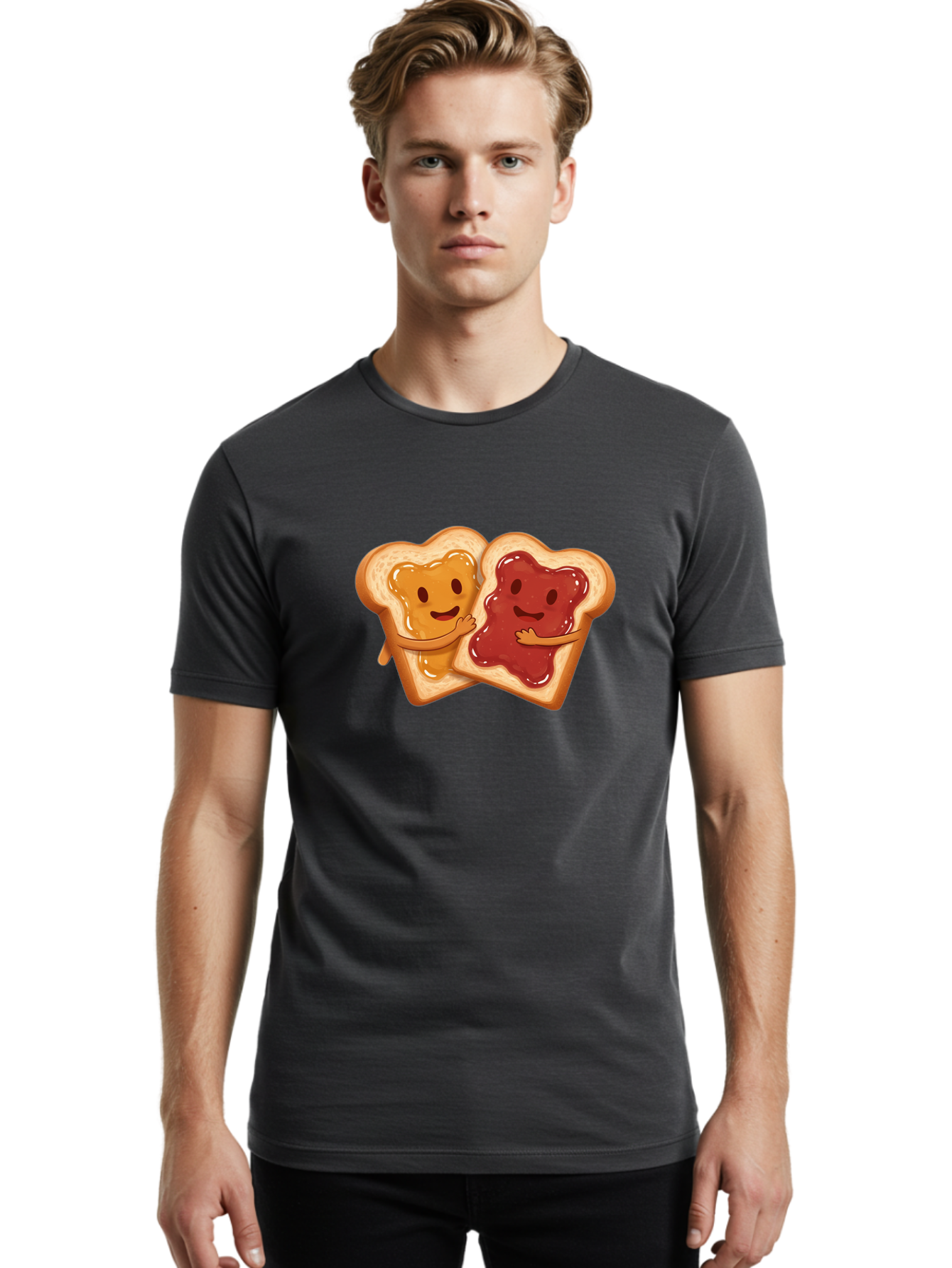Peanut-Butter-And-Jelly-5 Men'S Graphic Tee, 100% Cotton, Comfortable Casual Summer Wear, Machine Washable, Vintage Camera, Old Camera, Antique Camera, Black Camera, Classic Photography, Photography Equipment, Nostalgic Device, Film Camera, Bal061