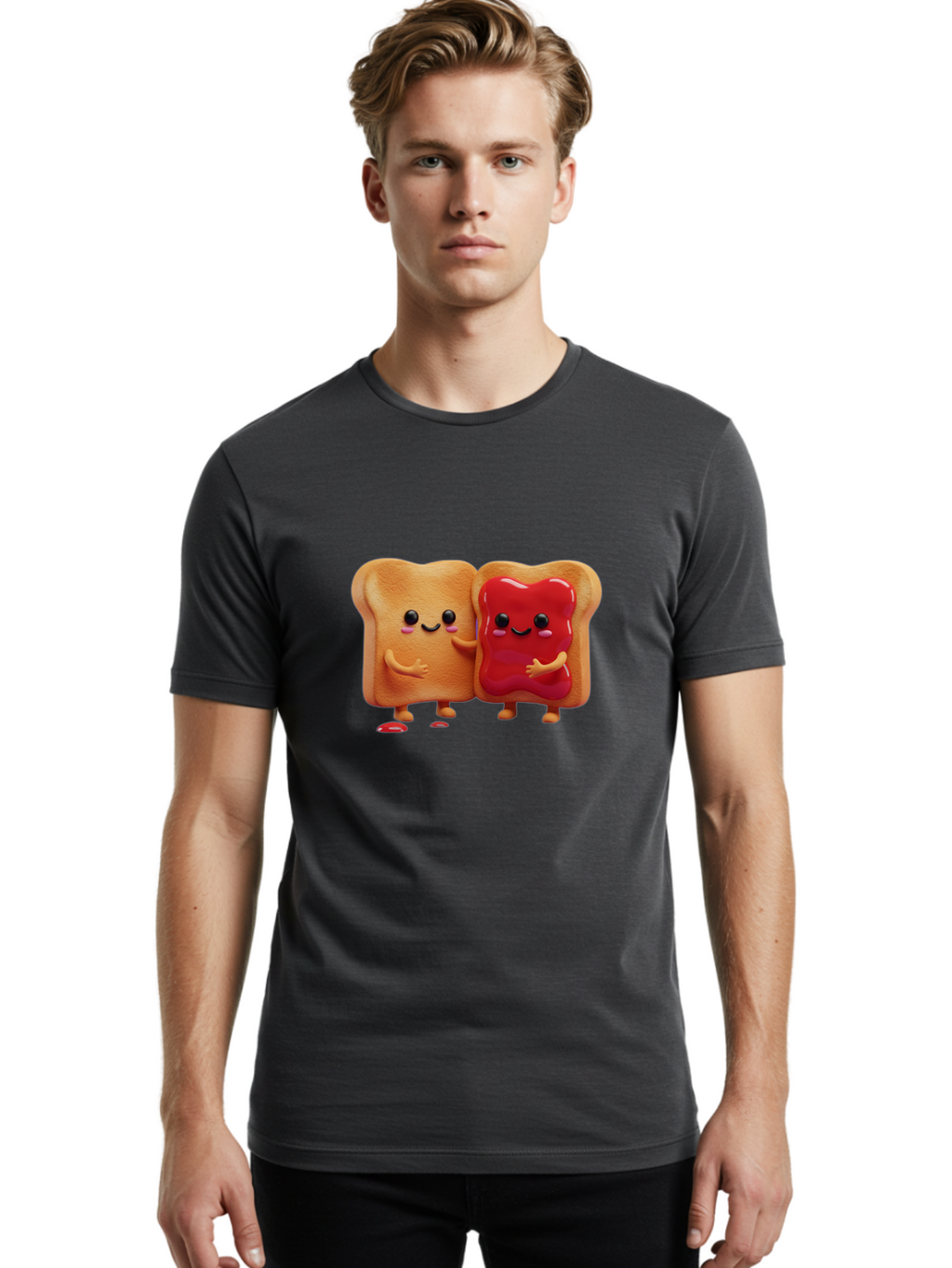 Peanut-Butter-And-Jelly-6 Men'S Graphic Tee, 100% Cotton, Comfortable Casual Summer Wear, Machine Washable, Vintage Camera, Old Camera, Antique Camera, Black Camera, Classic Photography, Photography Equipment, Nostalgic Device, Film Camera, Bal062