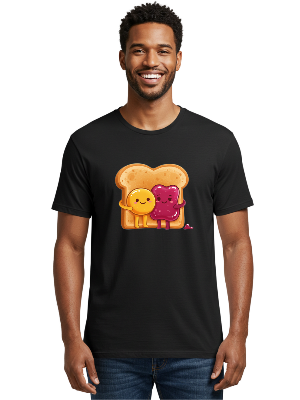 Peanut-Butter-Jelly-1 Men'S Graphic Tee, 100% Cotton, Comfortable Casual Summer Wear, Machine Washable, Vintage Camera, Old Camera, Antique Camera, Black Camera, Classic Photography, Photography Equipment, Nostalgic Device, Film Camera, Bal064