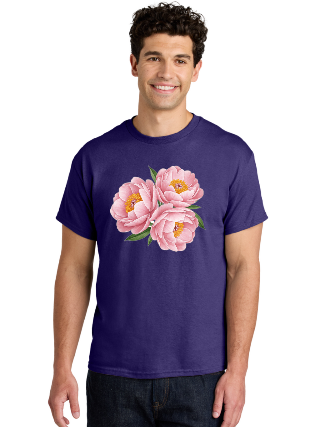 Peonies Men'S Graphic Tee, 100% Cotton, Comfortable Casual Summer Wear, Machine Washable, Vintage Camera, Old Camera, Antique Camera, Black Camera, Classic Photography, Photography Equipment, Nostalgic Device, Film Camera, Camera Art Bal071