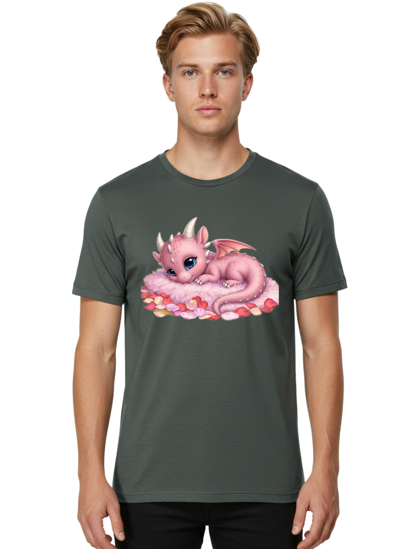 Pink-Baby-Dragon Men'S Graphic Tee, 100% Cotton, Comfortable Casual Summer Wear, Machine Washable, Vintage Camera, Old Camera, Antique Camera, Black Camera, Classic Photography, Photography Equipment, Nostalgic Device, Film Camera, Camera Art Bal075