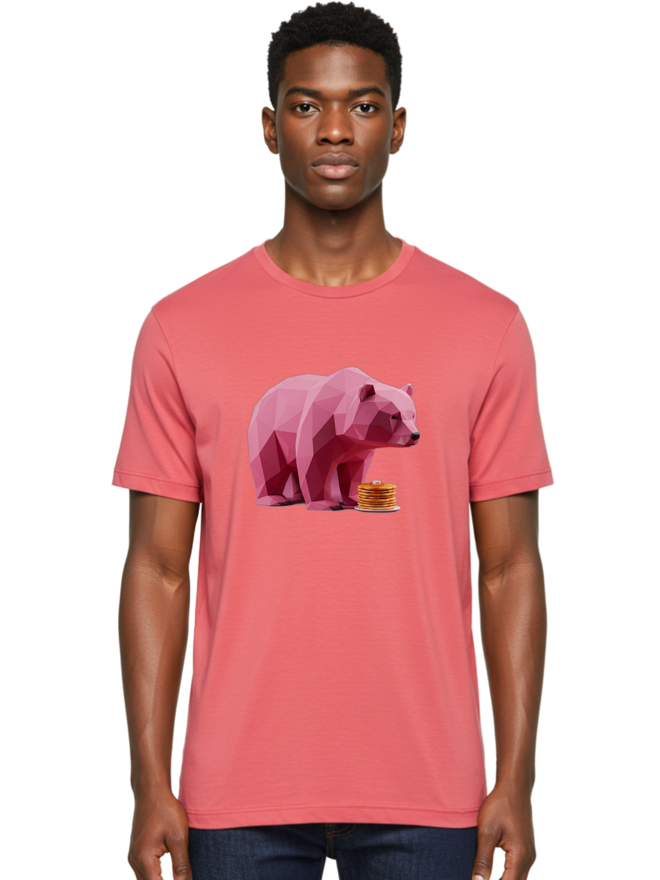 Pink-Bear-Coins Men'S Graphic Tee, 100% Cotton, Comfortable Casual Summer Wear, Machine Washable, Vintage Camera, Old Camera, Antique Camera, Black Camera, Classic Photography, Photography Equipment, Nostalgic Device, Film Camera, Camera Art Bal076