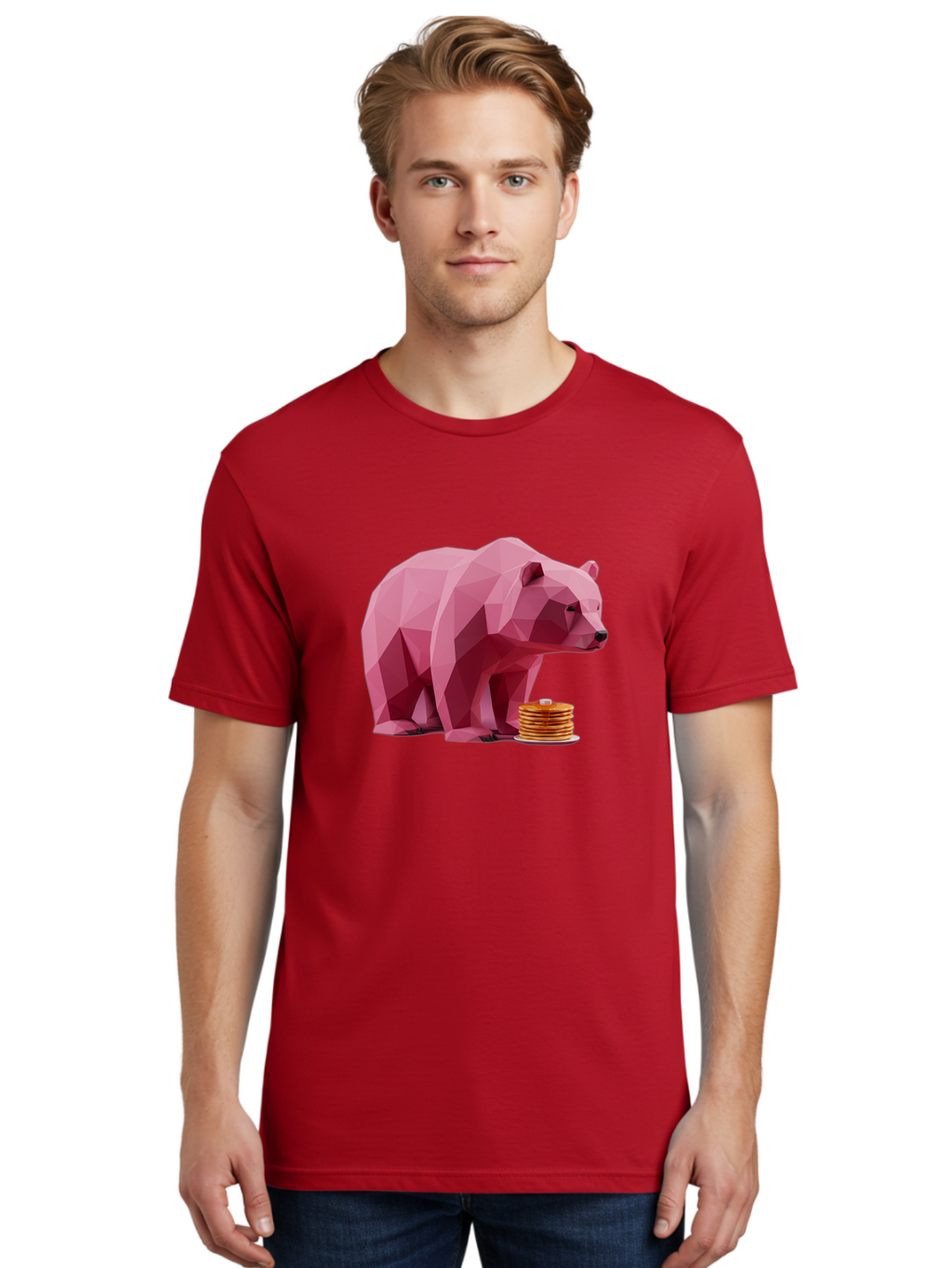 Pink-Bear-Coins Men'S Graphic Tee, 100% Cotton, Comfortable Casual Summer Wear, Machine Washable, Vintage Camera, Old Camera, Antique Camera, Black Camera, Classic Photography, Photography Equipment, Nostalgic Device, Film Camera, Camera Art Bal076