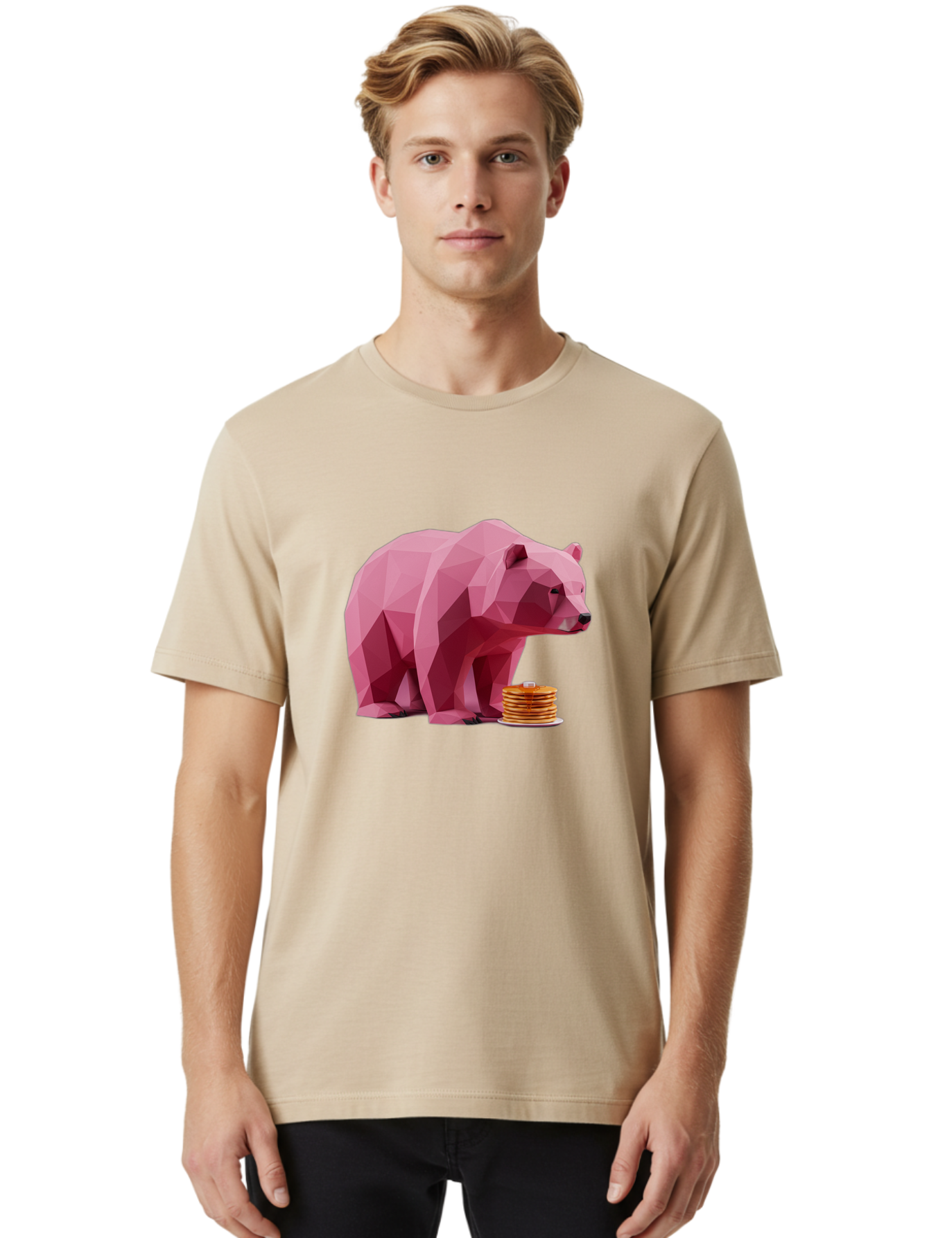 Pink-Bear-Coins Men'S Graphic Tee, 100% Cotton, Comfortable Casual Summer Wear, Machine Washable, Vintage Camera, Old Camera, Antique Camera, Black Camera, Classic Photography, Photography Equipment, Nostalgic Device, Film Camera, Camera Art Bal076