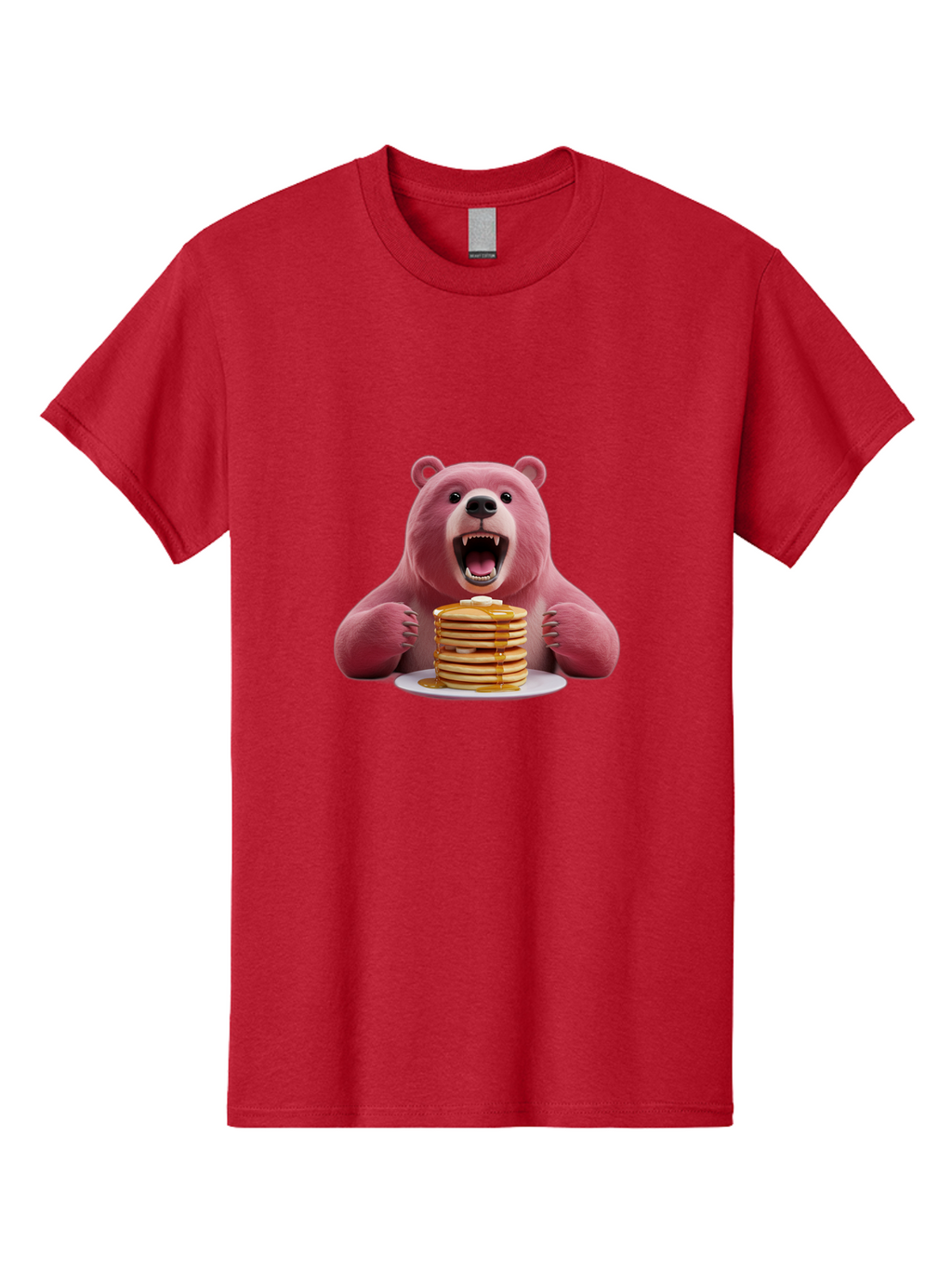Pink-Bear-Pancakes Men'S Graphic Tee, 100% Cotton, Comfortable Casual Summer Wear, Machine Washable, Vintage Camera, Old Camera, Antique Camera, Black Camera, Classic Photography, Photography Equipment, Nostalgic Device, Film Camera, Bal081