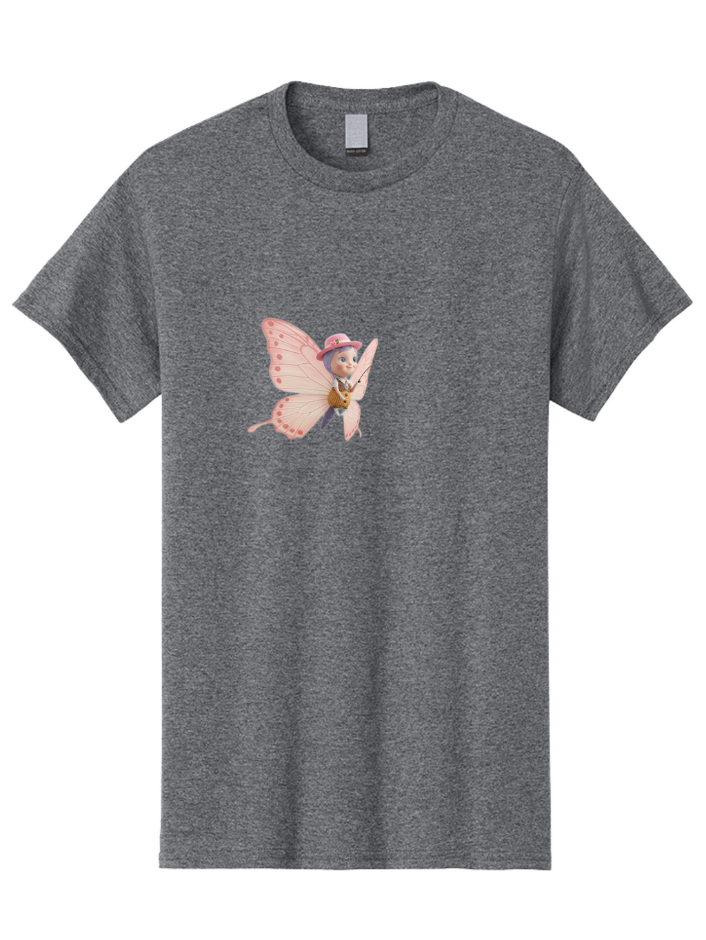 Pink-Butterfly-1 Men'S Graphic Tee, 100% Cotton, Comfortable Casual Summer Wear, Machine Washable, Vintage Camera, Old Camera, Antique Camera, Black Camera, Classic Photography, Photography Equipment, Nostalgic Device, Film Camera, Camera Art Bal086