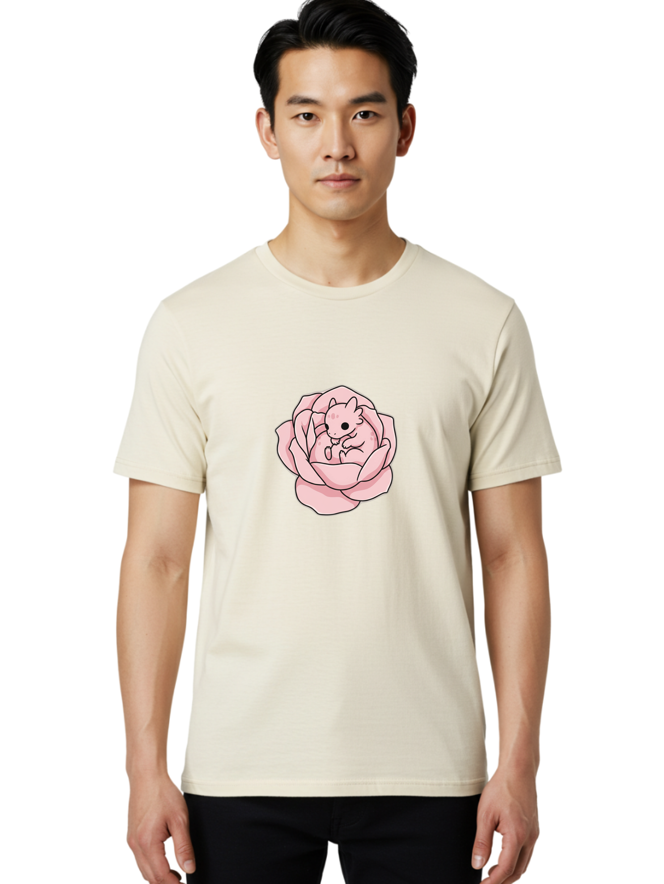 Pink-Cat-In-Flower Men'S Graphic Tee, 100% Cotton, Comfortable Casual Summer Wear, Machine Washable, Vintage Camera, Old Camera, Antique Camera, Black Camera, Classic Photography, Photography Equipment, Nostalgic Device, Film Camera, Bal090