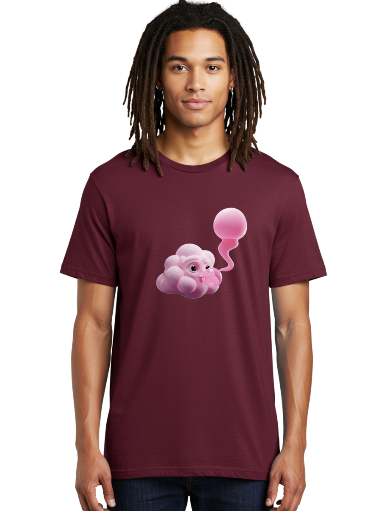 Pink-Cloud-Balloon Men'S Graphic Tee, 100% Cotton, Comfortable Casual Summer Wear, Machine Washable, Vintage Camera, Old Camera, Antique Camera, Black Camera, Classic Photography, Photography Equipment, Nostalgic Device, Film Camera, Bal091
