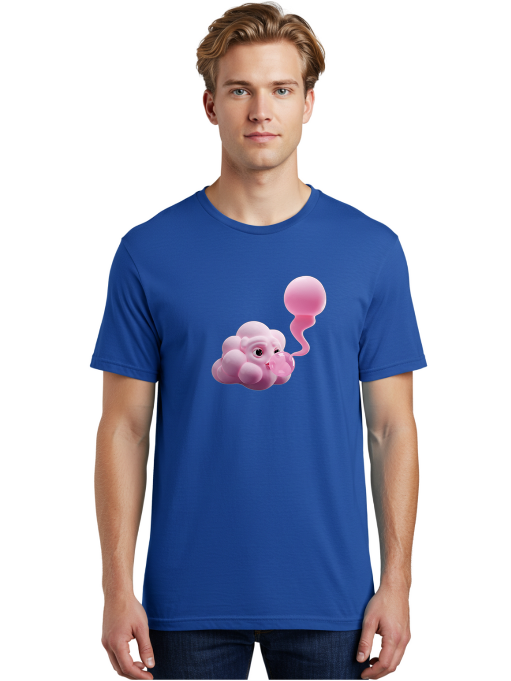 Pink-Cloud-Balloon Men'S Graphic Tee, 100% Cotton, Comfortable Casual Summer Wear, Machine Washable, Vintage Camera, Old Camera, Antique Camera, Black Camera, Classic Photography, Photography Equipment, Nostalgic Device, Film Camera, Bal091