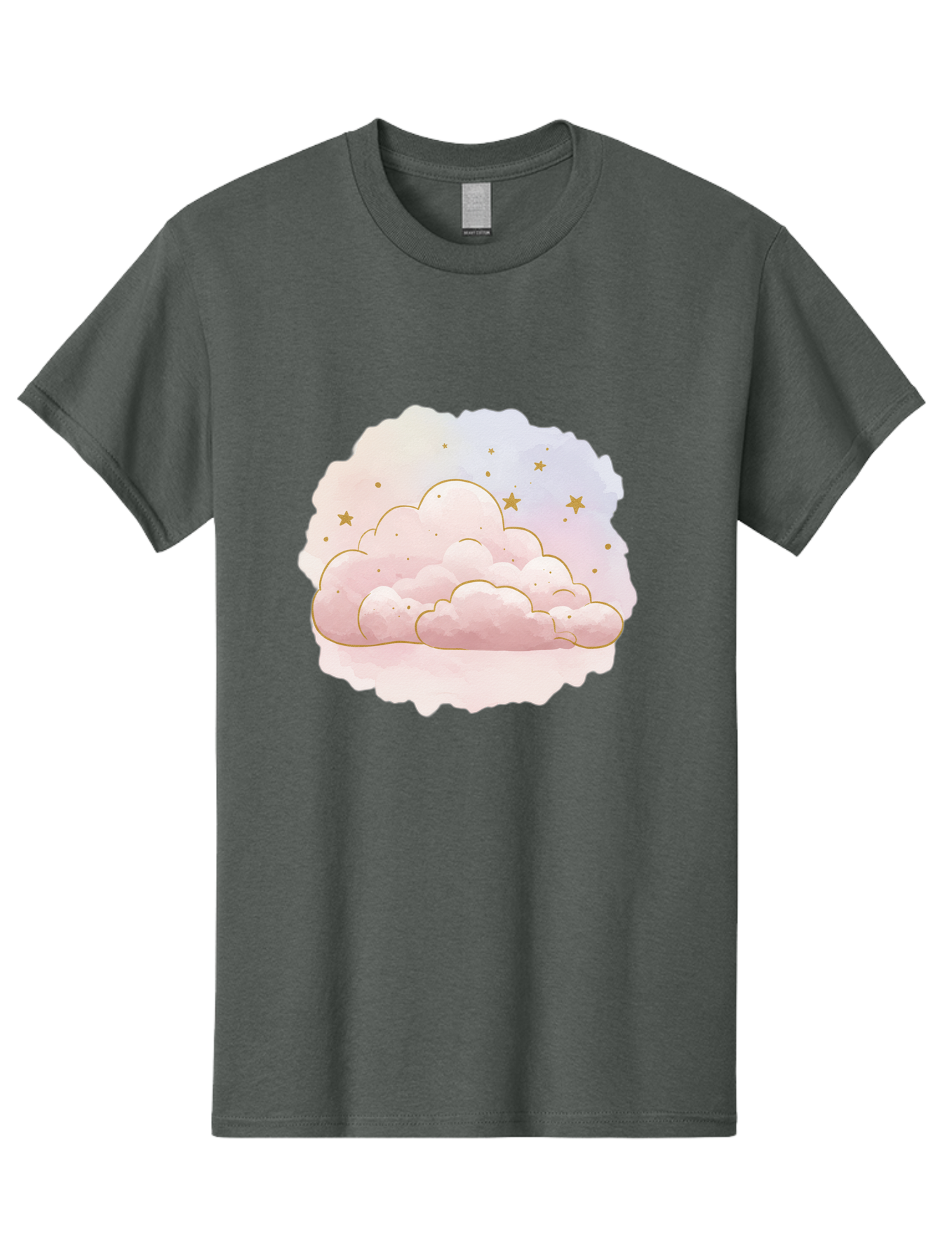 Pink-Clouds-Stars Men'S Graphic Tee, 100% Cotton, Comfortable Casual Summer Wear, Machine Washable, Vintage Camera, Old Camera, Antique Camera, Black Camera, Classic Photography, Photography Equipment, Nostalgic Device, Film Camera, Camera Art Bal092