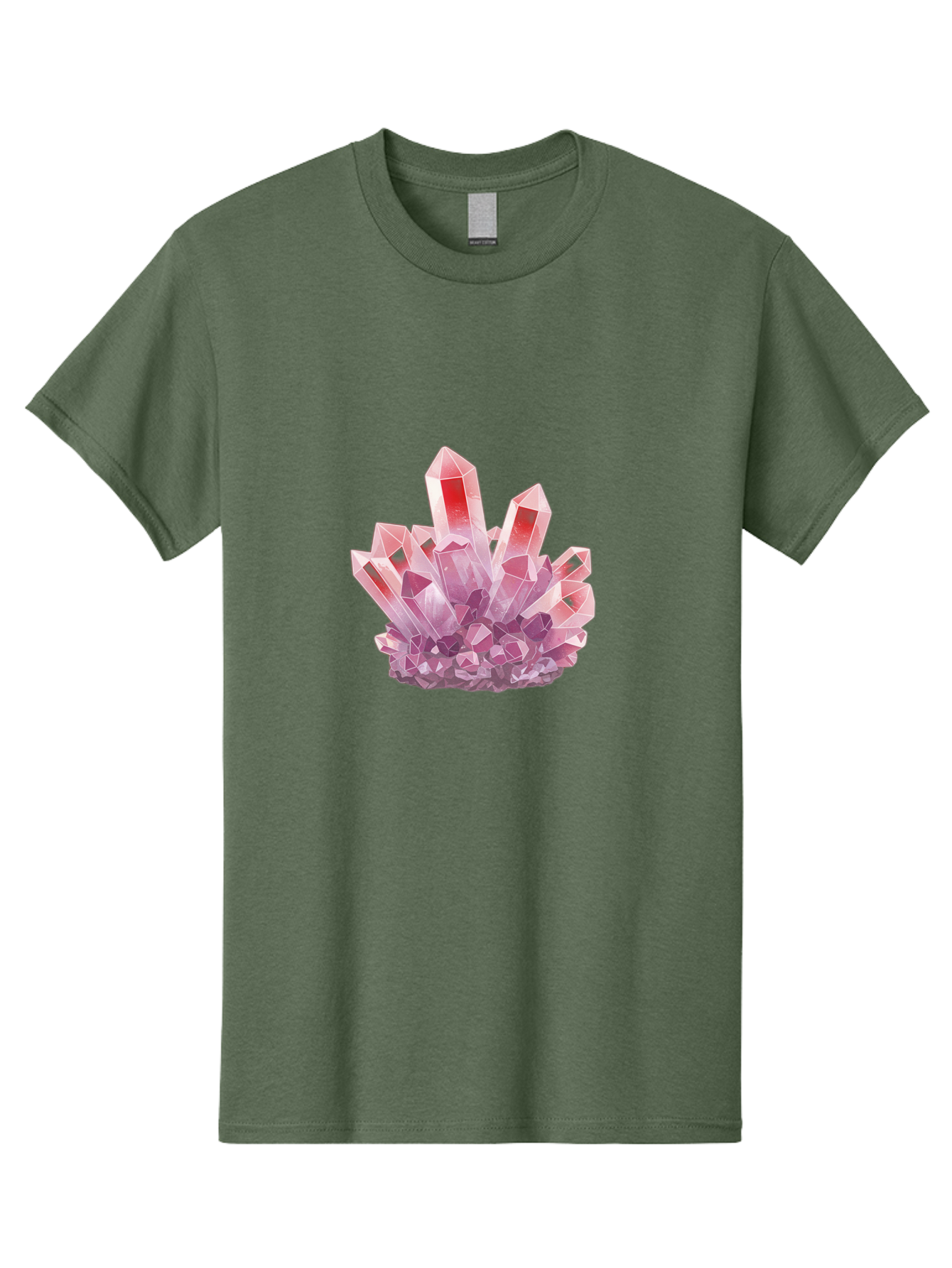 Pink-Crystal-Cluster Men'S Graphic Tee, 100% Cotton, Comfortable Casual Summer Wear, Machine Washable, Vintage Camera, Old Camera, Antique Camera, Black Camera, Classic Photography, Photography Equipment, Nostalgic Device, Film Camera, Bal094