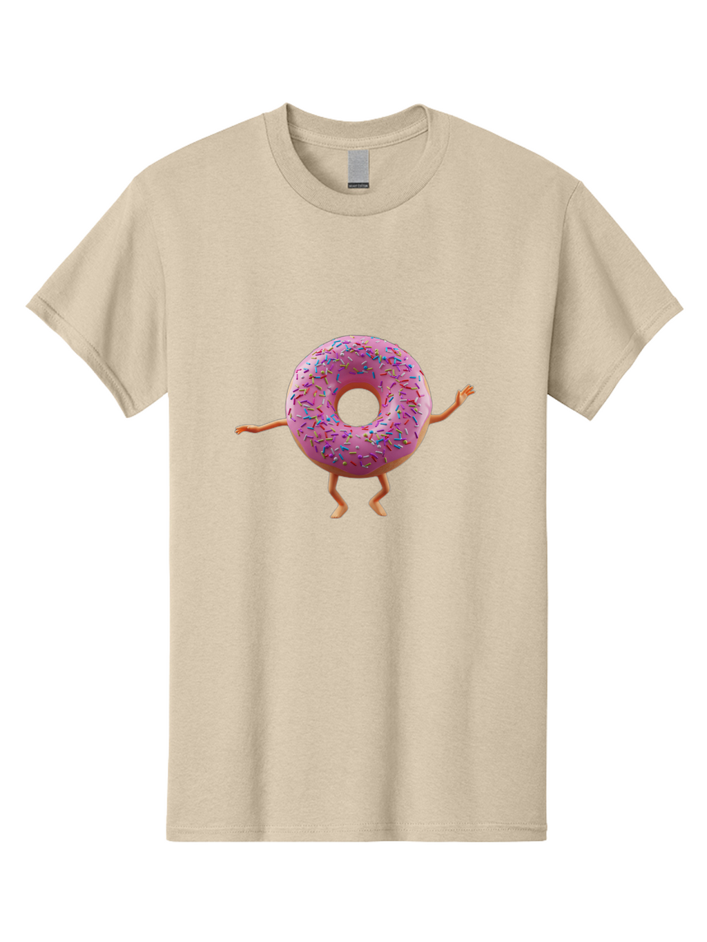 Pink-Donut-With-Sprinkles Men'S Graphic Tee, 100% Cotton, Comfortable Casual Summer Wear, Machine Washable, Vintage Camera, Old Camera, Antique Camera, Black Camera, Classic Photography, Photography Equipment, Nostalgic Device, Film Camera, Bal099